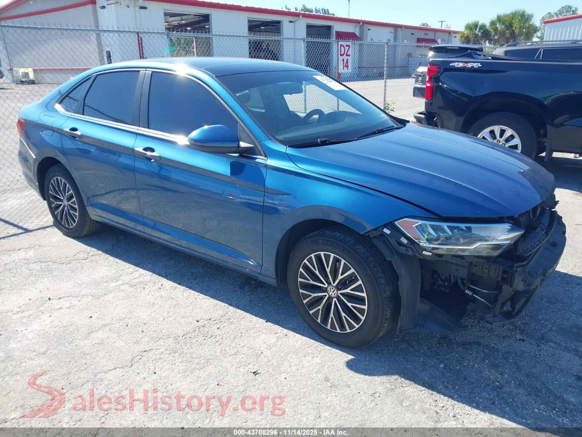 2021 VOLKSWAGEN JETTA — VIN 3VWC57BU1MM033709
