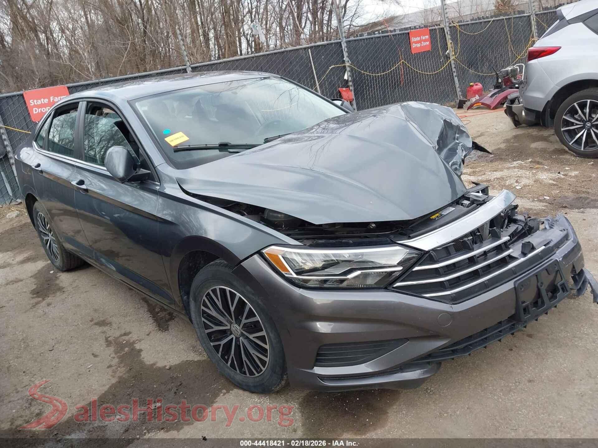 2021 VOLKSWAGEN JETTA — VIN 3VWC57BU1MM090895