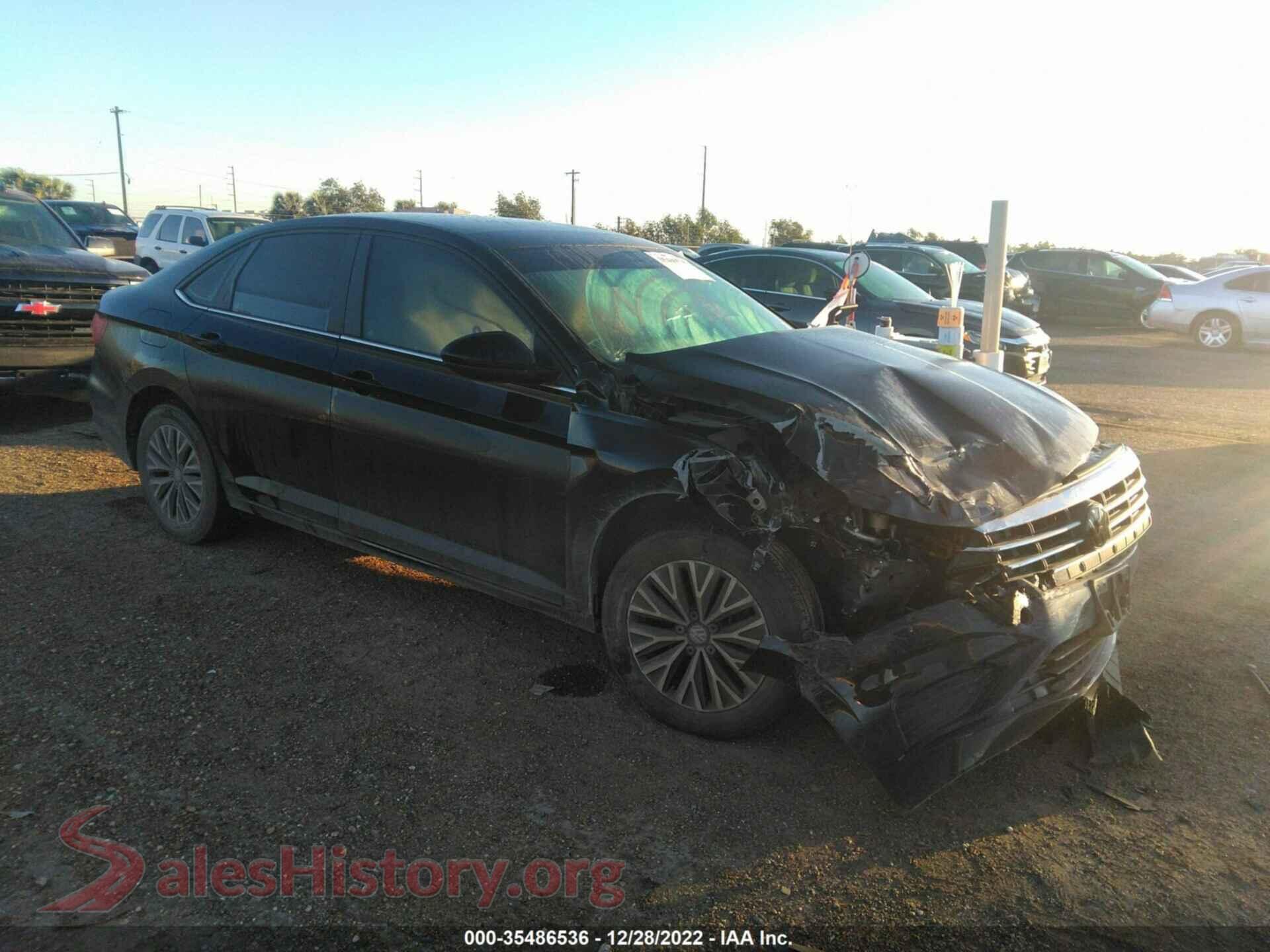 2019 VOLKSWAGEN JETTA — VIN 3VWC57BU2KM070457