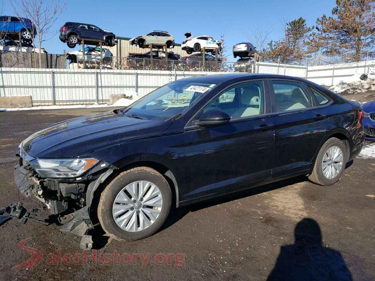2019 VOLKSWAGEN JETTA — VIN 3VWC57BU2KM226075