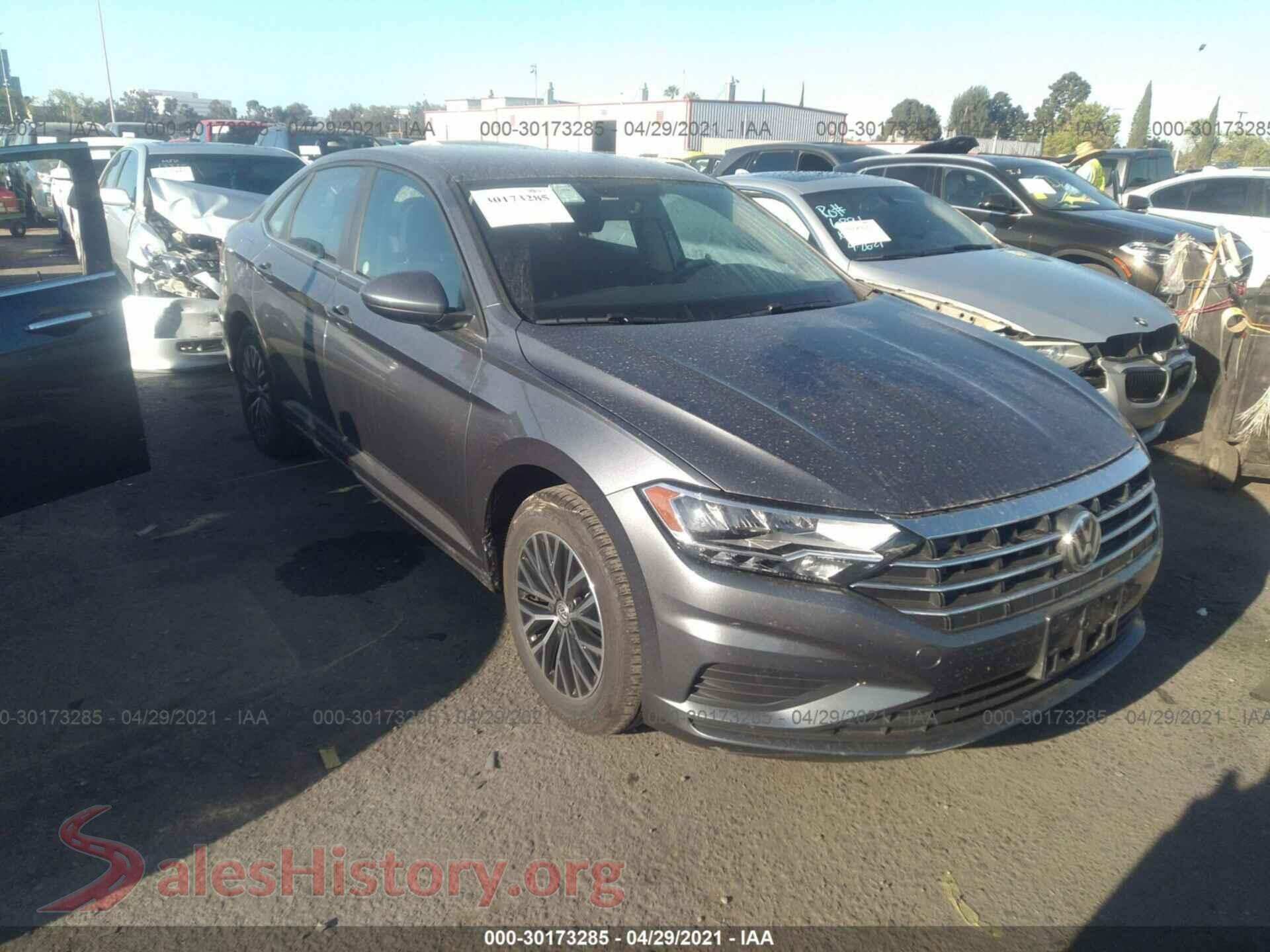 2021 VOLKSWAGEN JETTA — VIN 3VWC57BU2MM006888