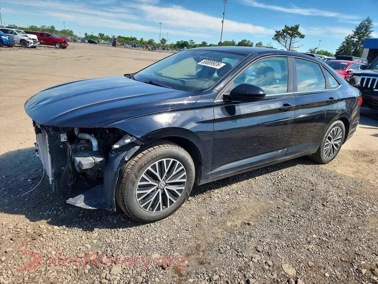 2021 VOLKSWAGEN JETTA — VIN 3VWC57BU2MM007992