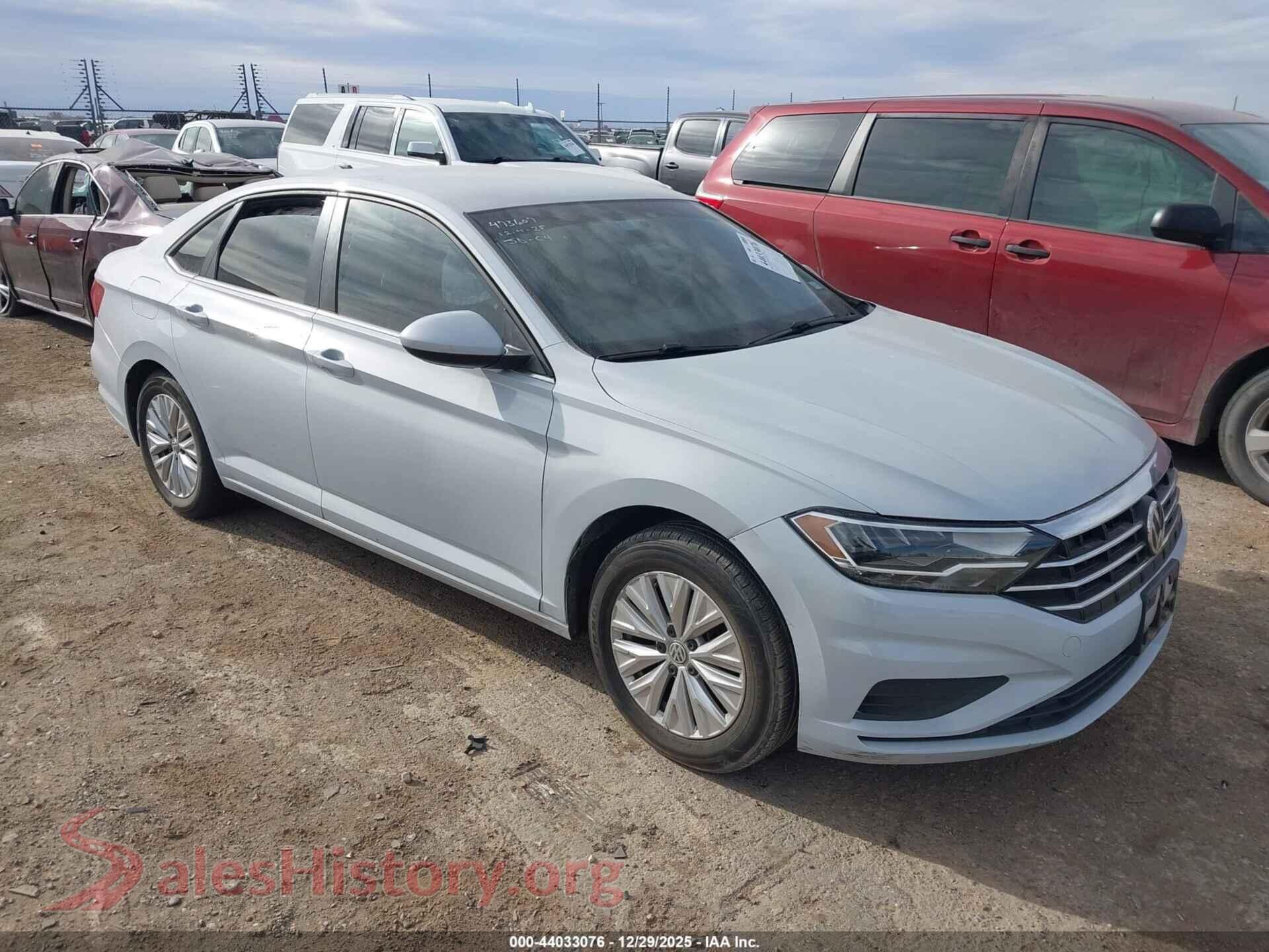 2019 VOLKSWAGEN JETTA — VIN 3VWC57BU3KM143920