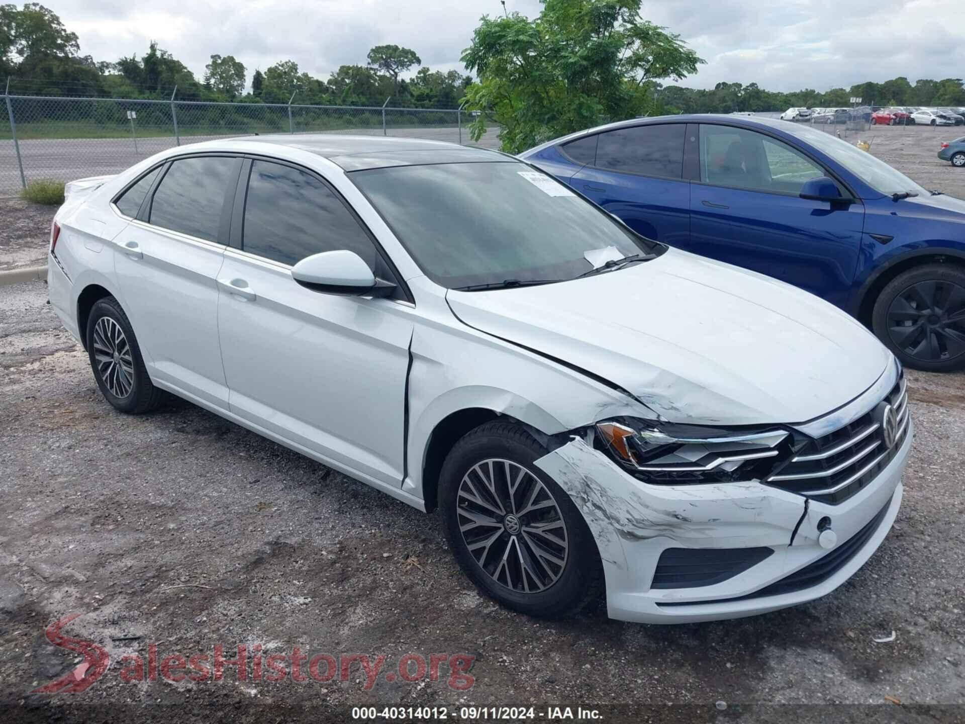 2019 VOLKSWAGEN JETTA — VIN 3VWC57BU3KM226683