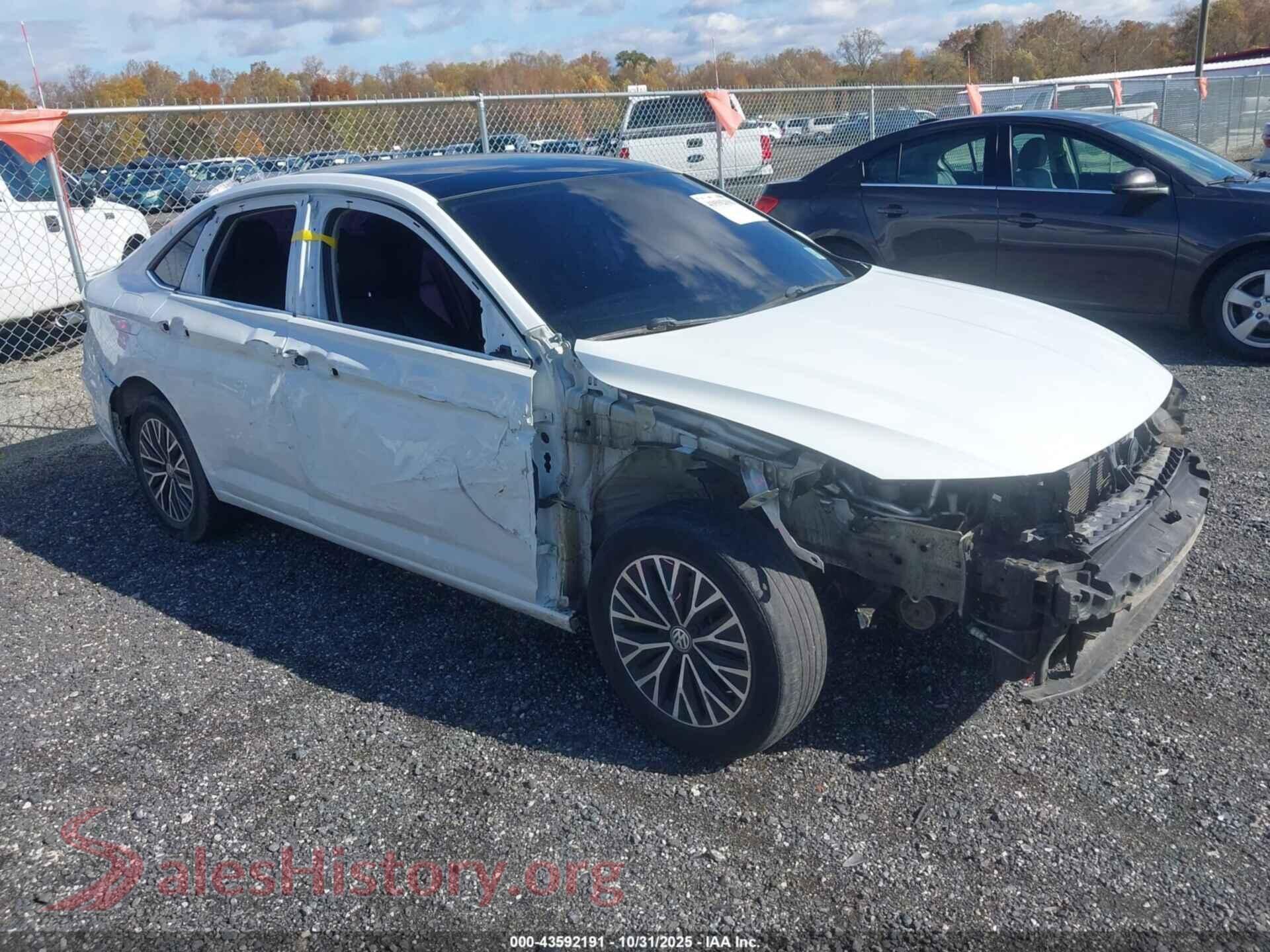 2019 VOLKSWAGEN JETTA — VIN 3VWC57BU3KM258369