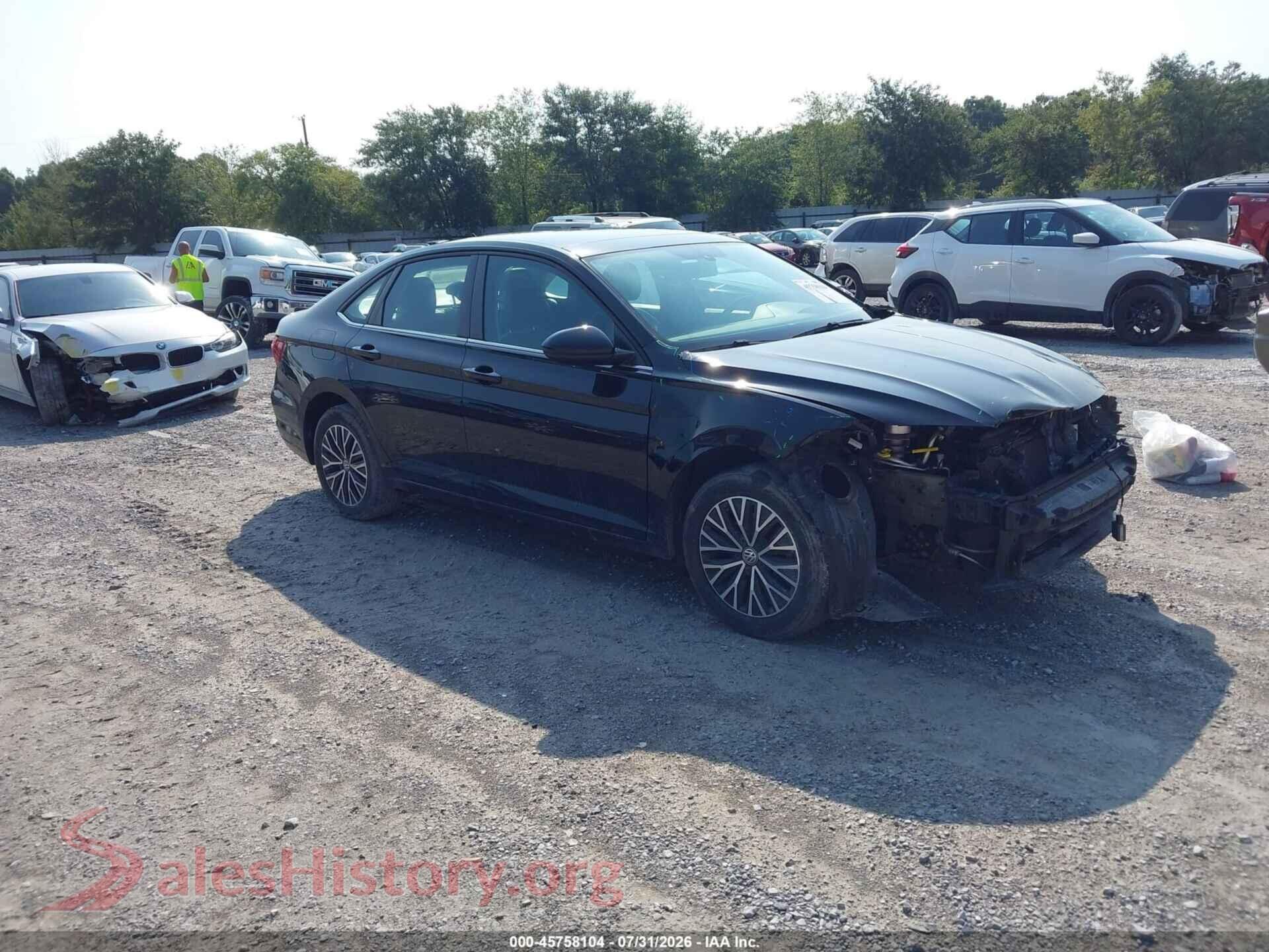 2021 VOLKSWAGEN JETTA — VIN 3VWC57BU3MM007953