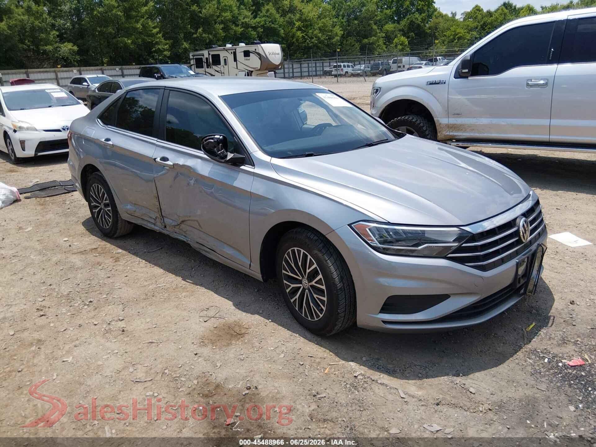 2021 VOLKSWAGEN JETTA — VIN 3VWC57BU3MM066453