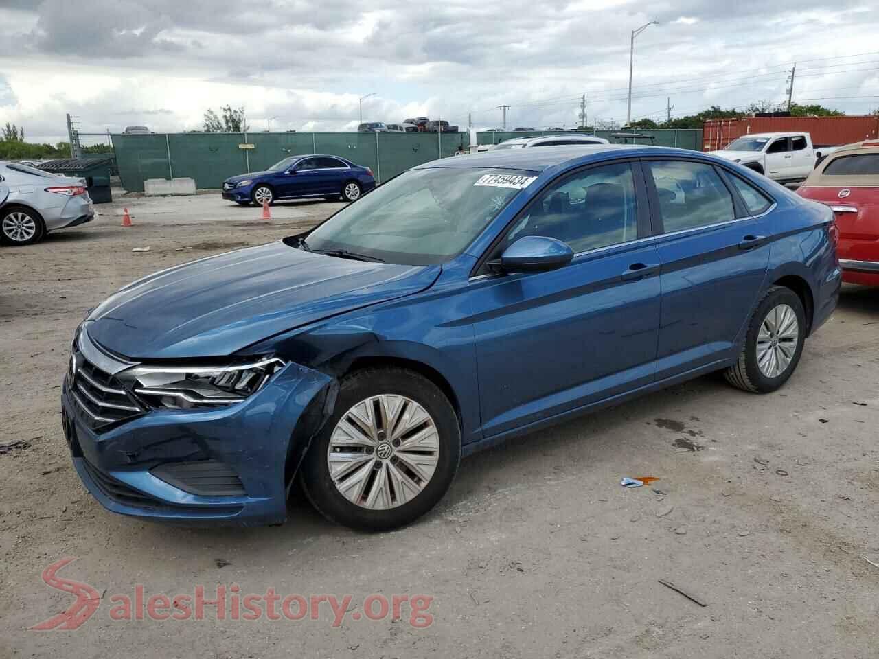 2019 VOLKSWAGEN JETTA — VIN 3VWC57BU4KM194083