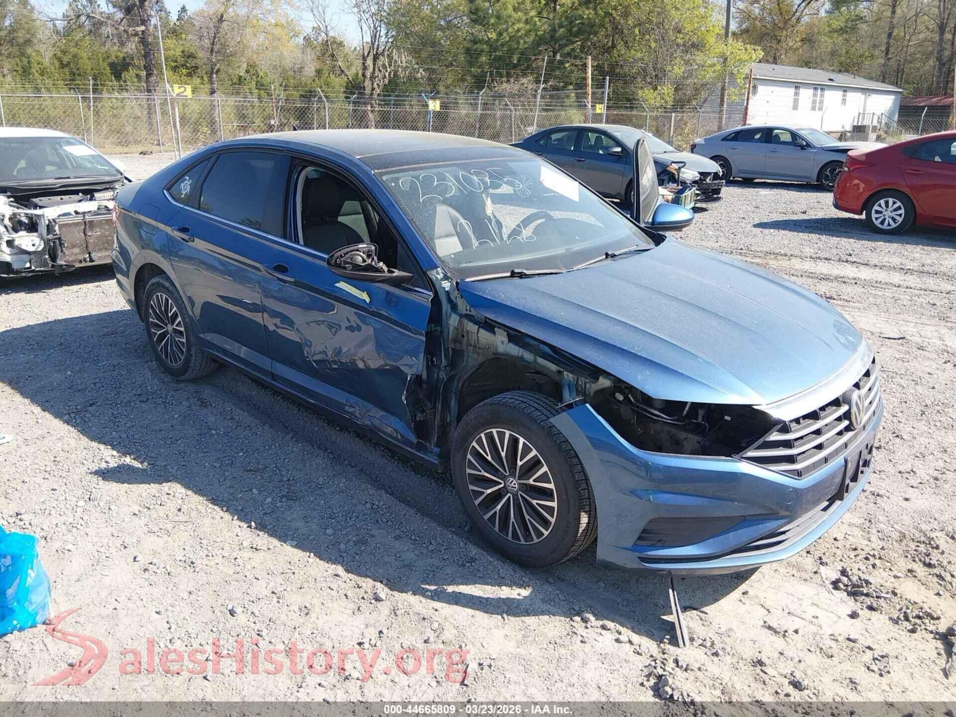 2019 VOLKSWAGEN JETTA — VIN 3VWC57BU4KM231035