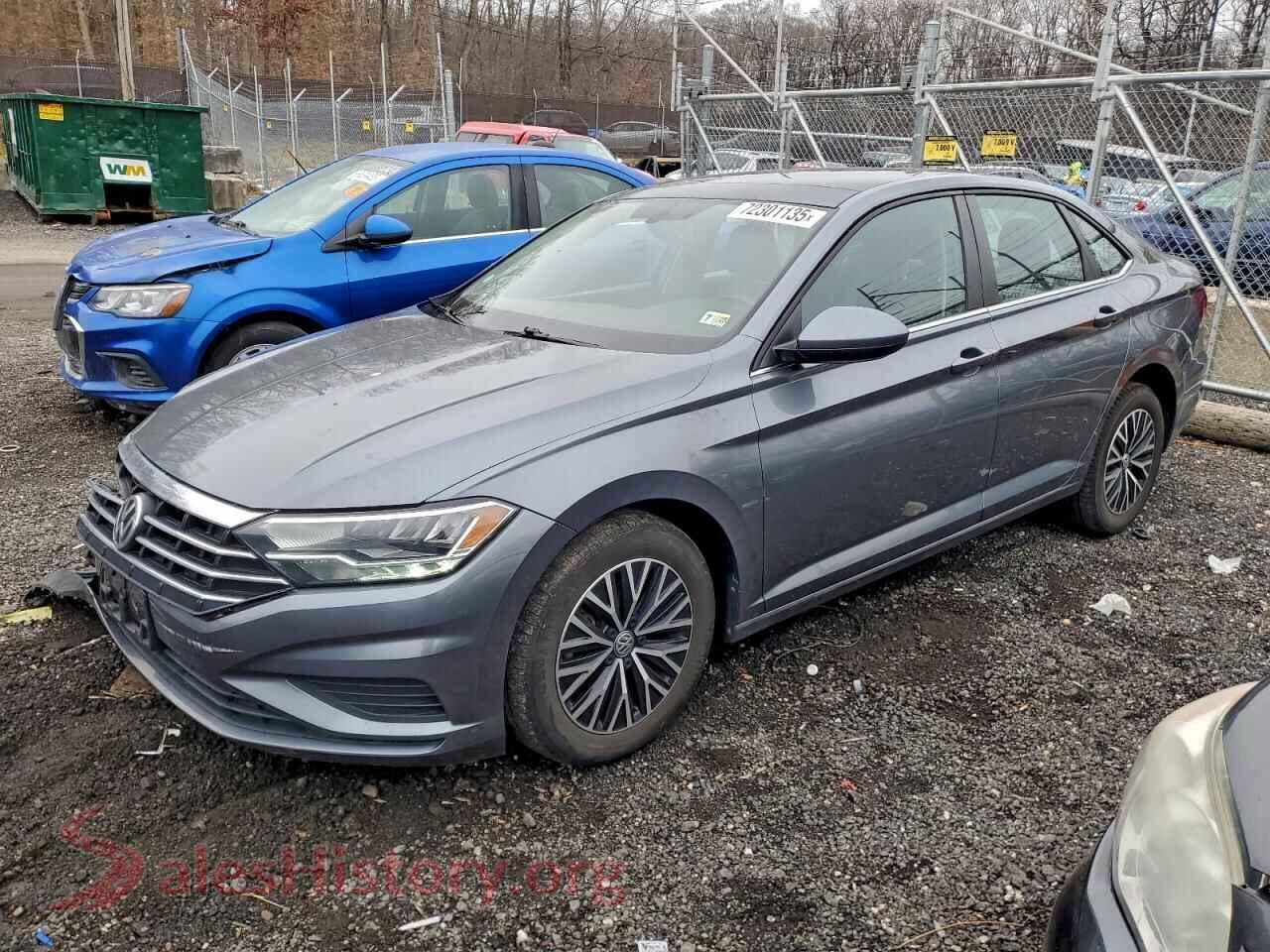 2021 VOLKSWAGEN JETTA — VIN 3VWC57BU4MM001045