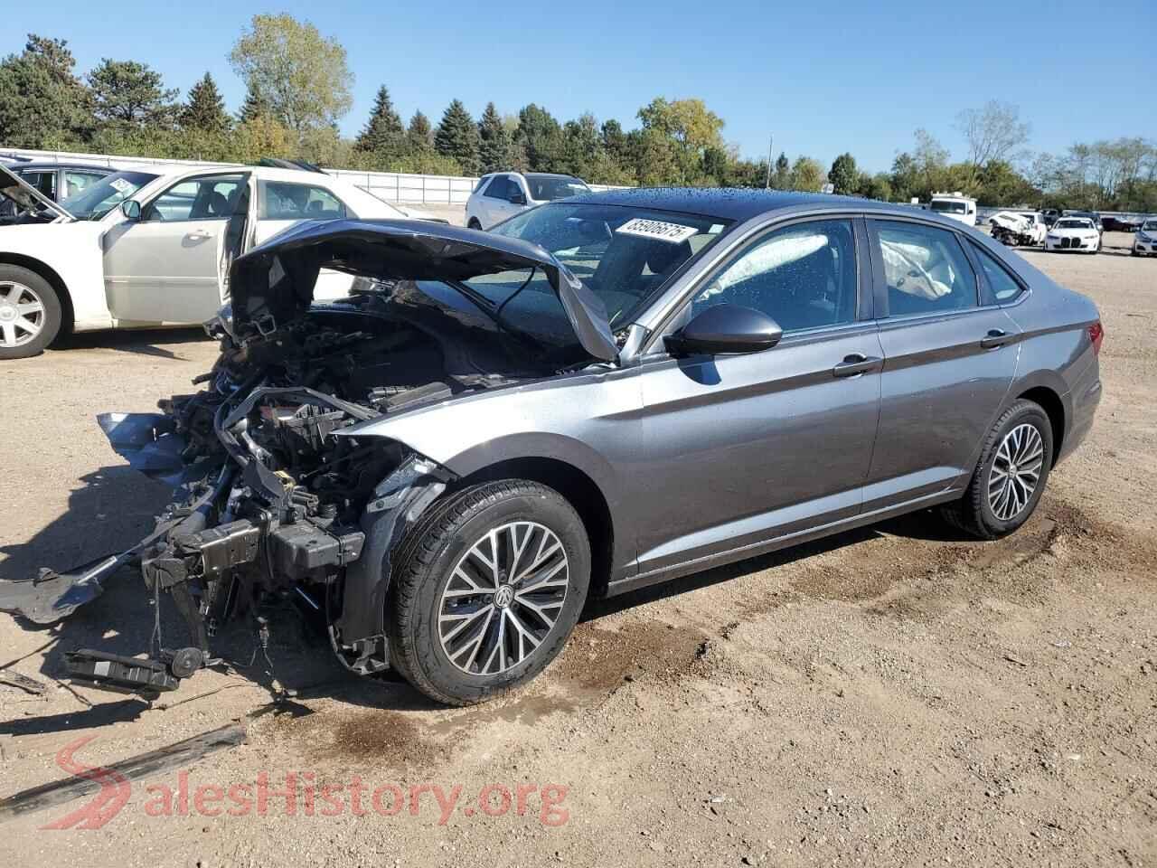 2021 VOLKSWAGEN JETTA — VIN 3VWC57BU4MM071421