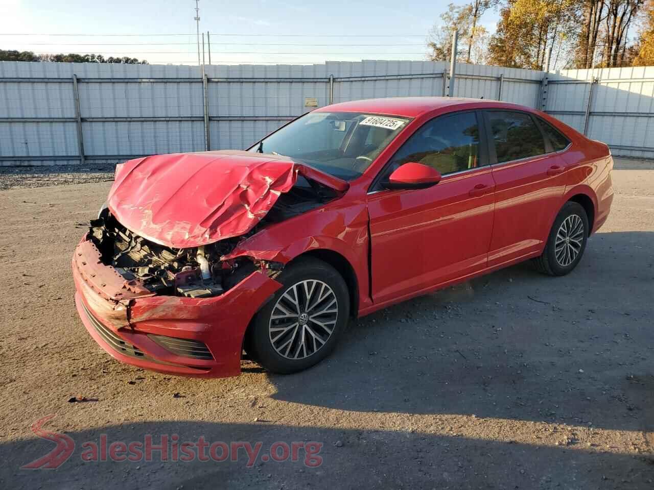 2021 VOLKSWAGEN JETTA — VIN 3VWC57BU4MM084377