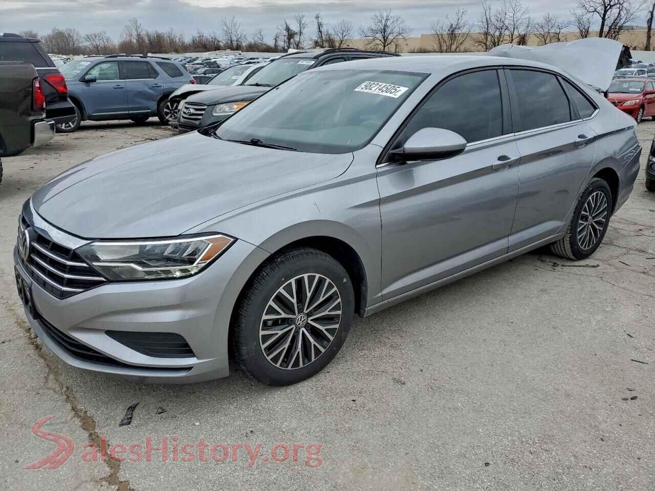 2021 VOLKSWAGEN JETTA — VIN 3VWC57BU4MM095184