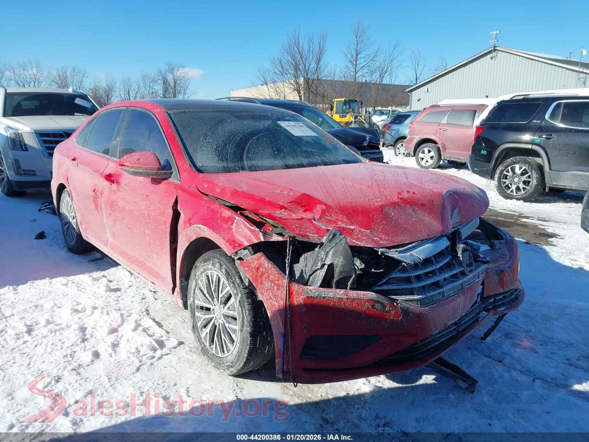 2019 VOLKSWAGEN JETTA — VIN 3VWC57BU5KM133616