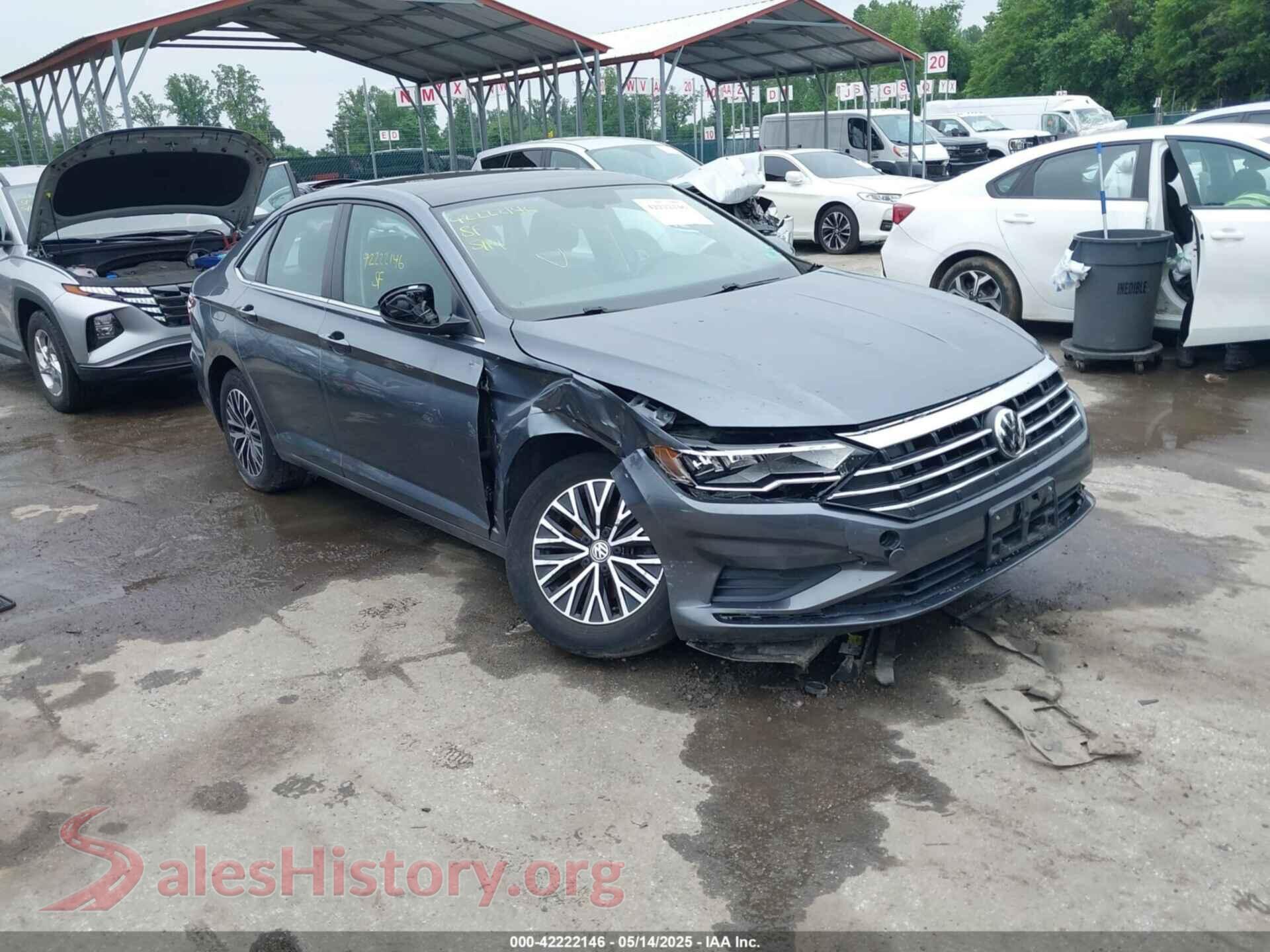 2020 VOLKSWAGEN JETTA — VIN 3VWC57BU5LM097928