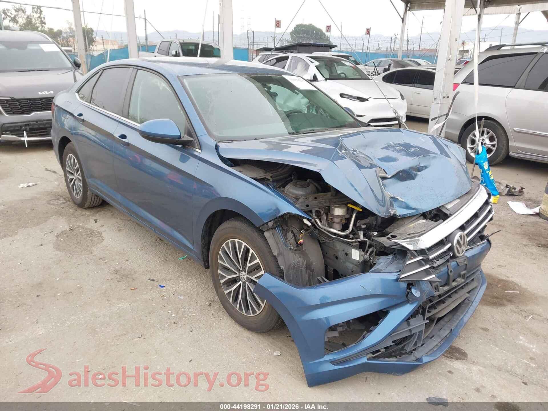2021 VOLKSWAGEN JETTA — VIN 3VWC57BU5MM041859