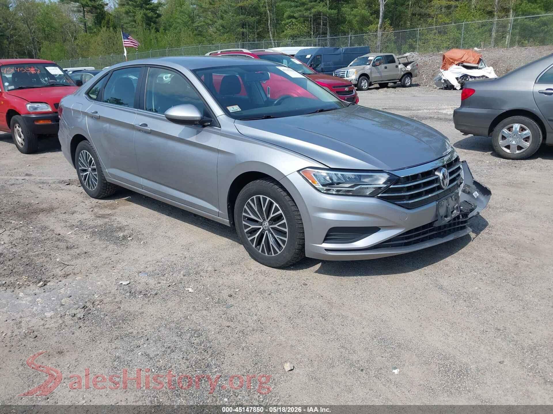 2021 VOLKSWAGEN JETTA — VIN 3VWC57BU5MM085618
