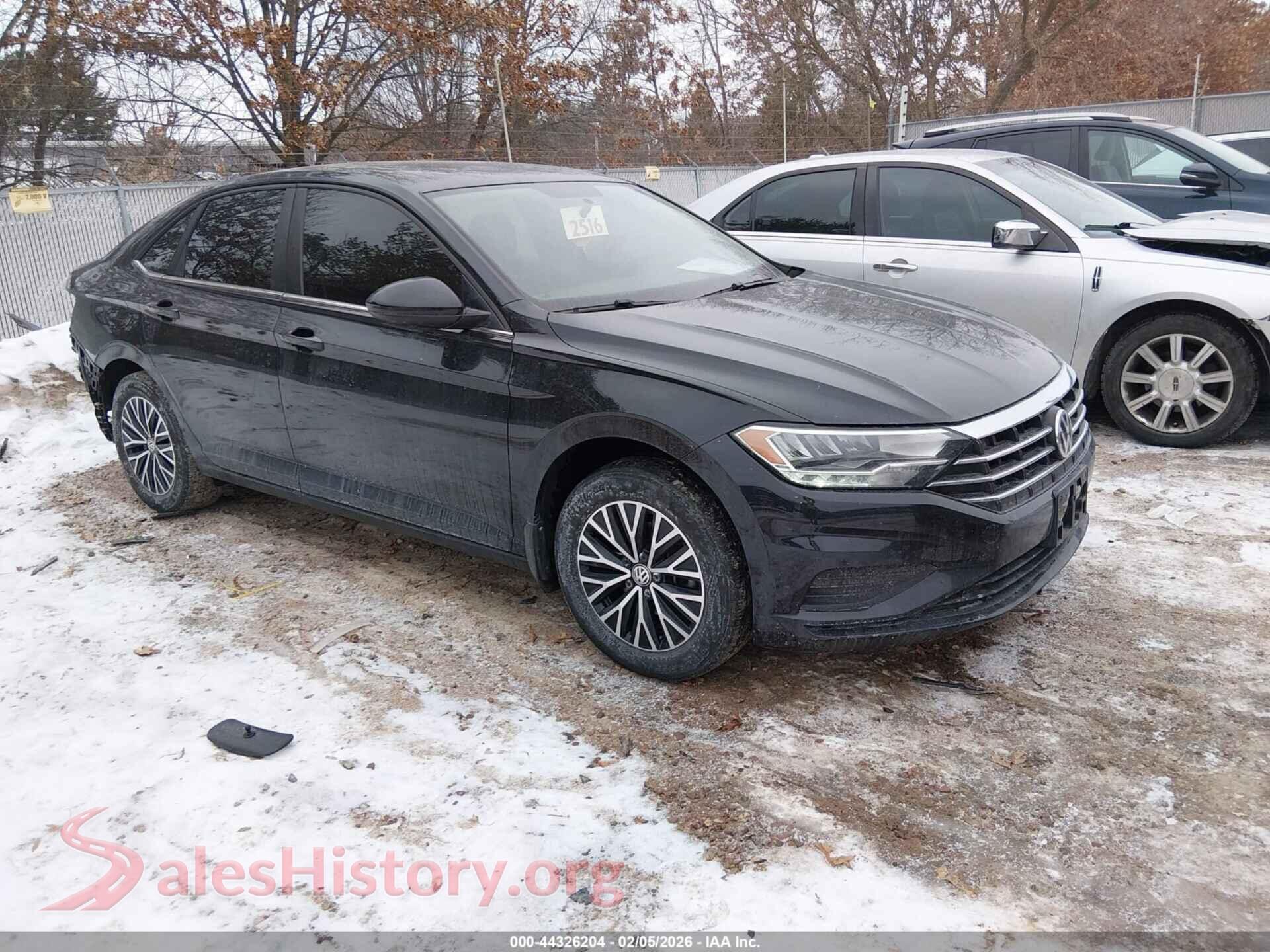 2021 VOLKSWAGEN JETTA — VIN 3VWC57BU5MM093136