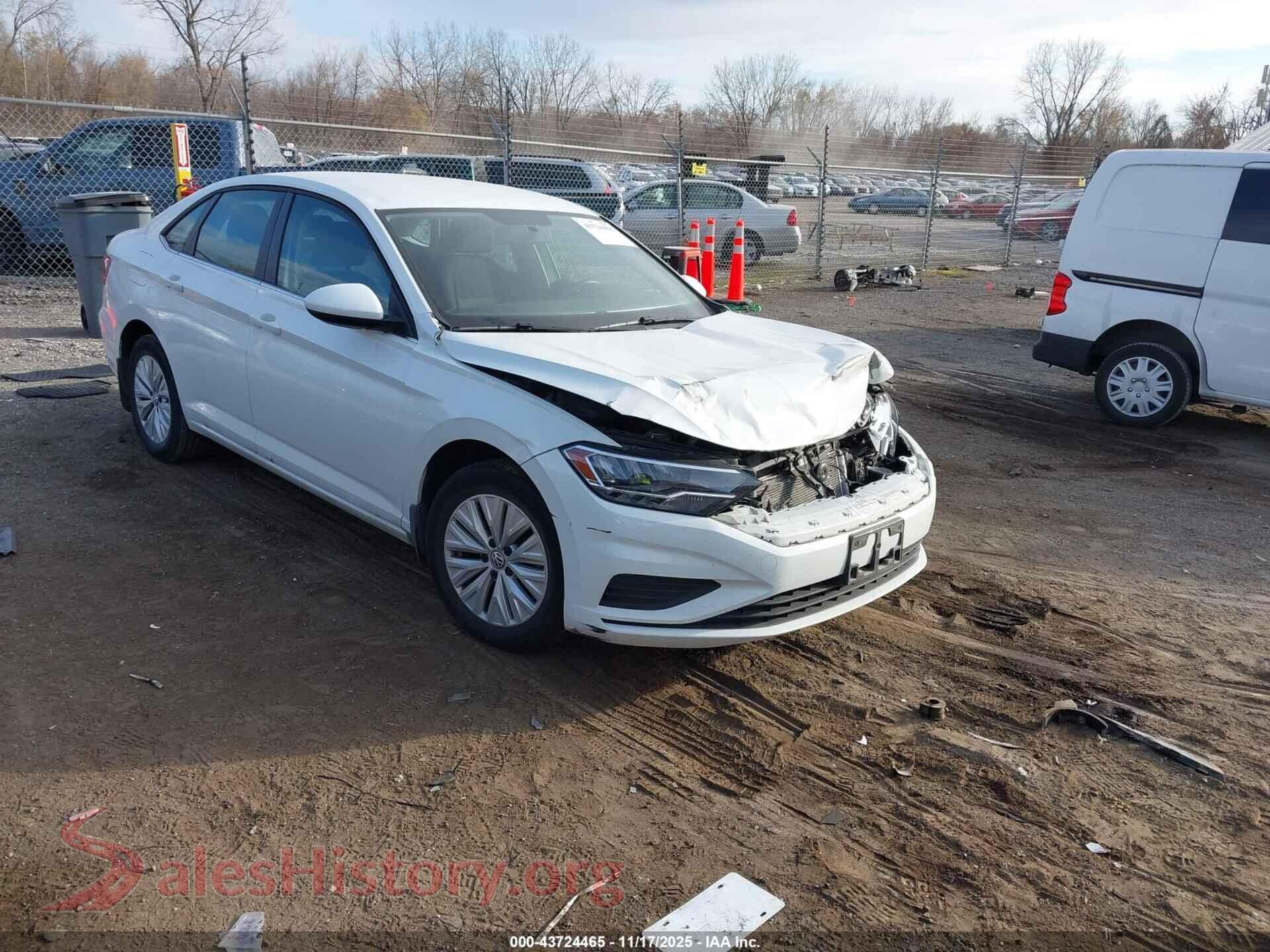 2019 VOLKSWAGEN JETTA — VIN 3VWC57BU6KM026865