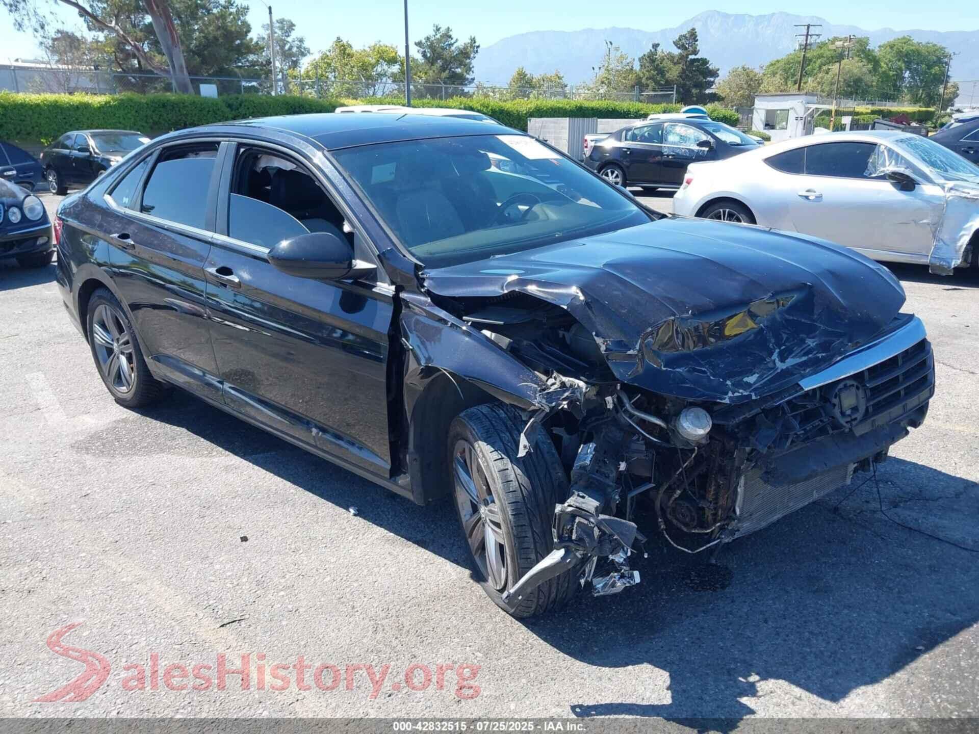 2019 VOLKSWAGEN JETTA — VIN 3VWC57BU6KM054438