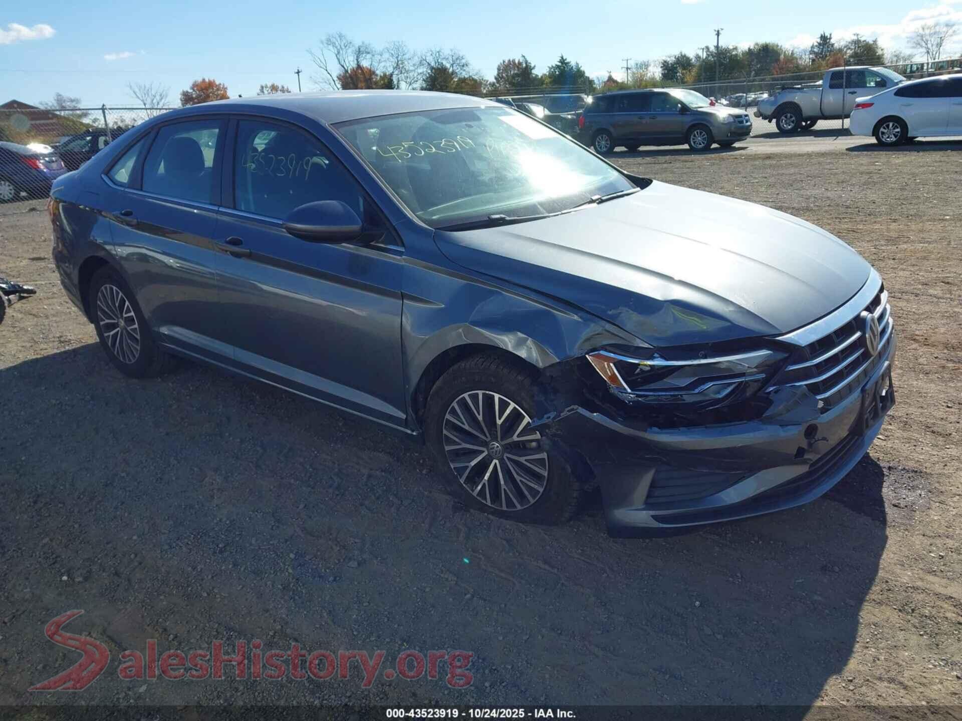 2021 VOLKSWAGEN JETTA — VIN 3VWC57BU6MM020230