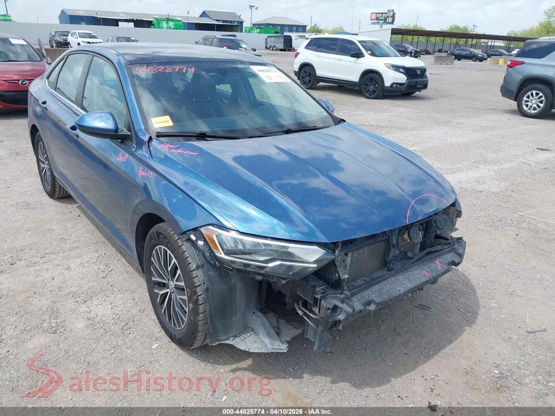 2021 VOLKSWAGEN JETTA — VIN 3VWC57BU6MM044995