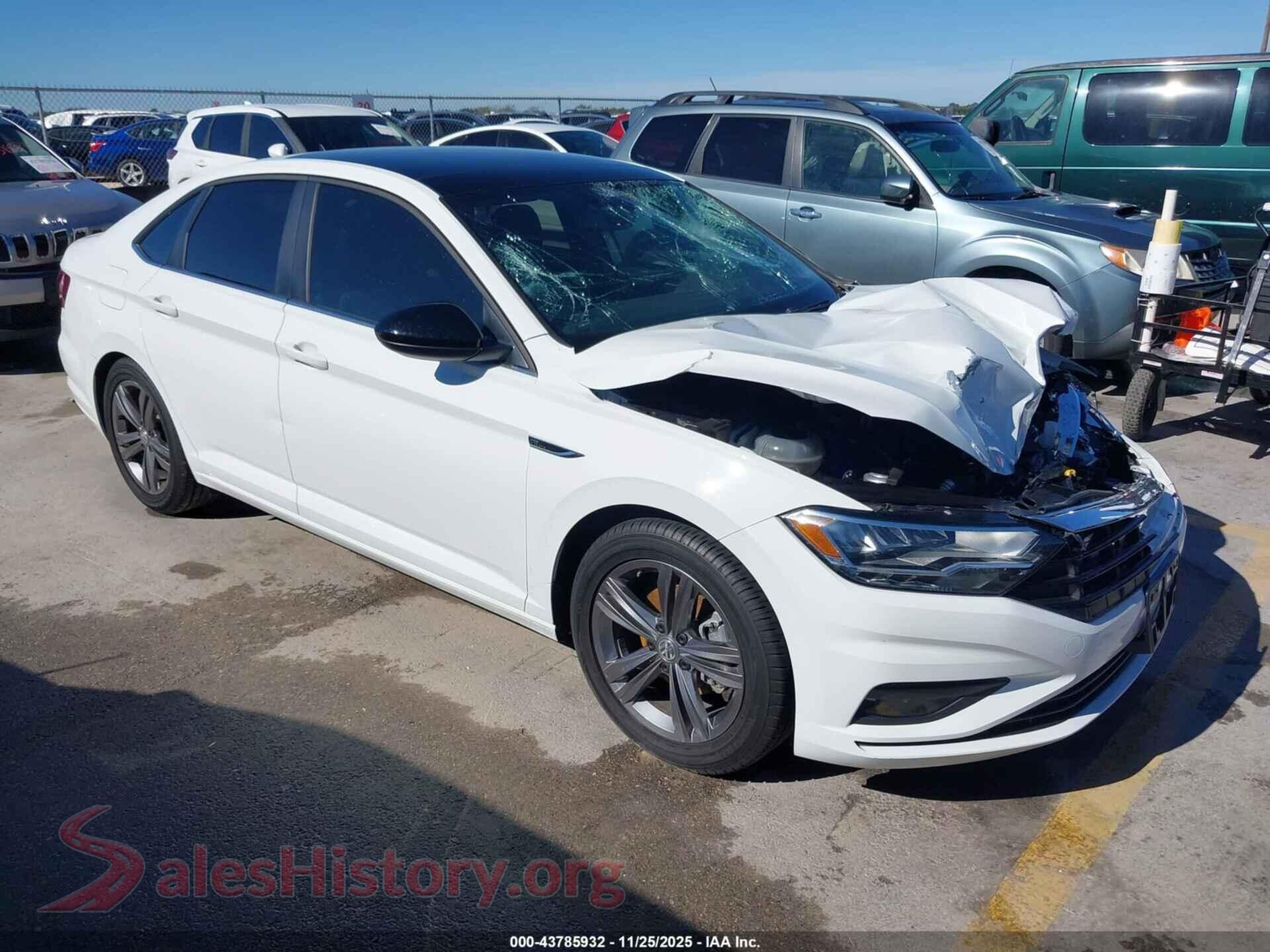 2021 VOLKSWAGEN JETTA — VIN 3VWC57BU6MM045631