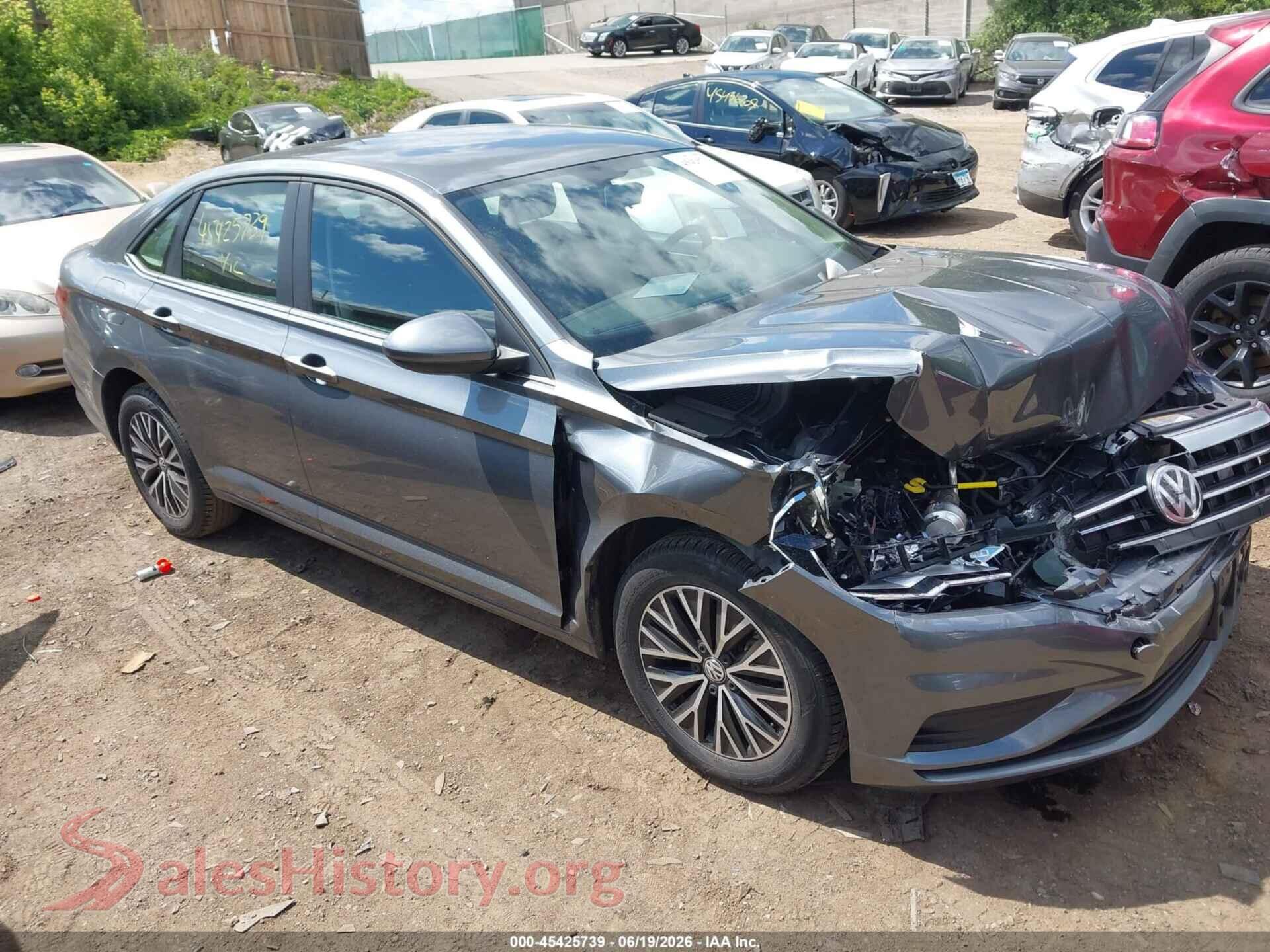 2021 VOLKSWAGEN JETTA — VIN 3VWC57BU6MM065507