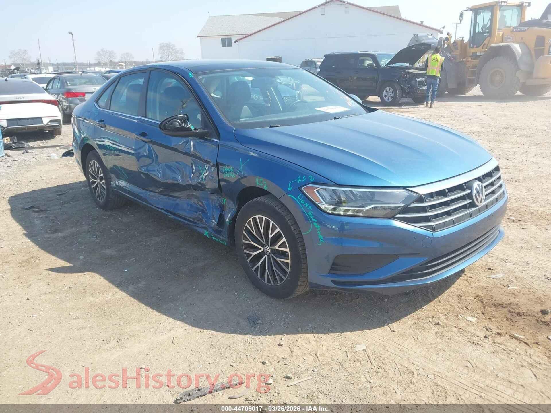 2021 VOLKSWAGEN JETTA — VIN 3VWC57BU6MM068360