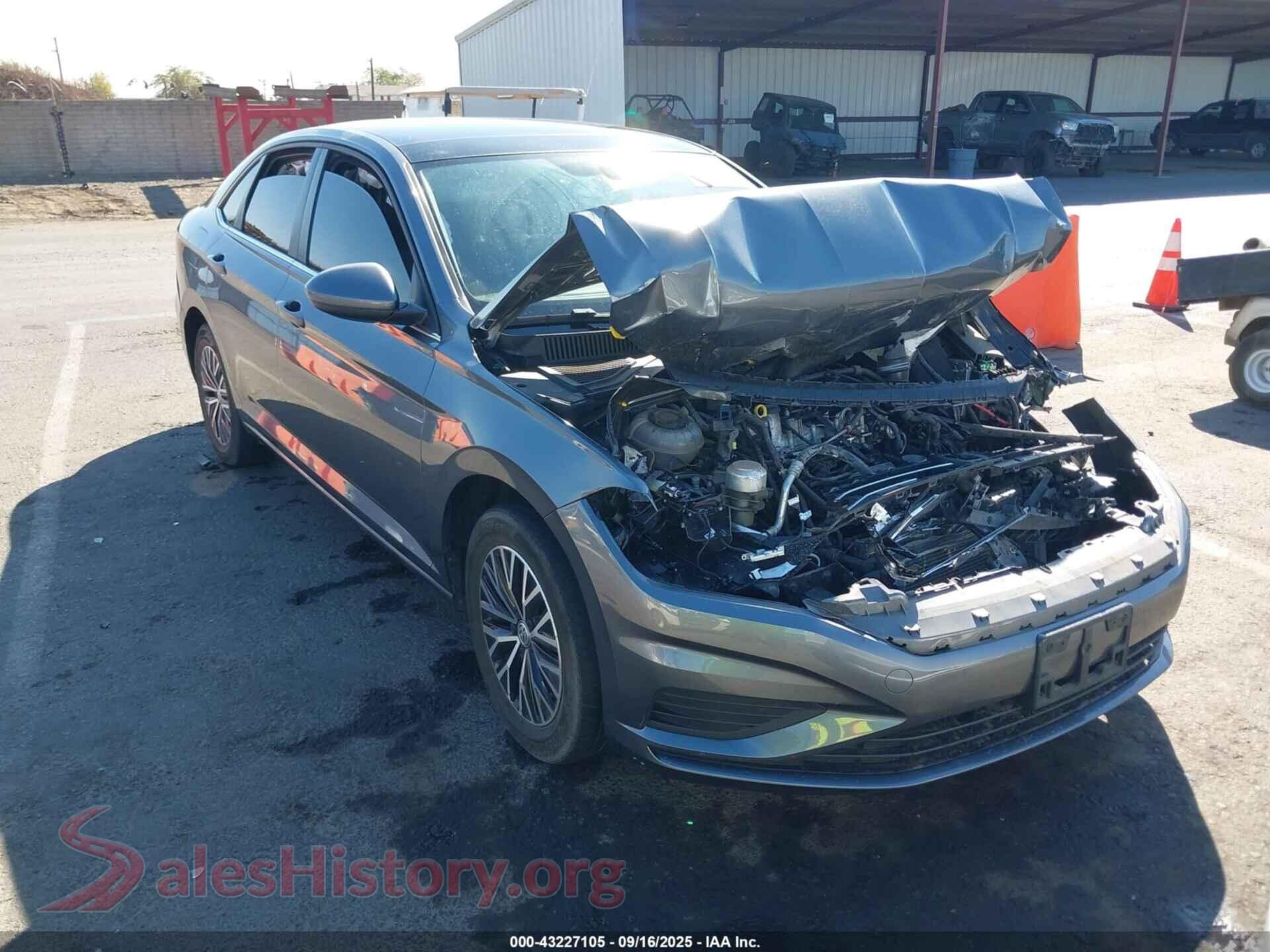 2021 VOLKSWAGEN JETTA — VIN 3VWC57BU6MM091783