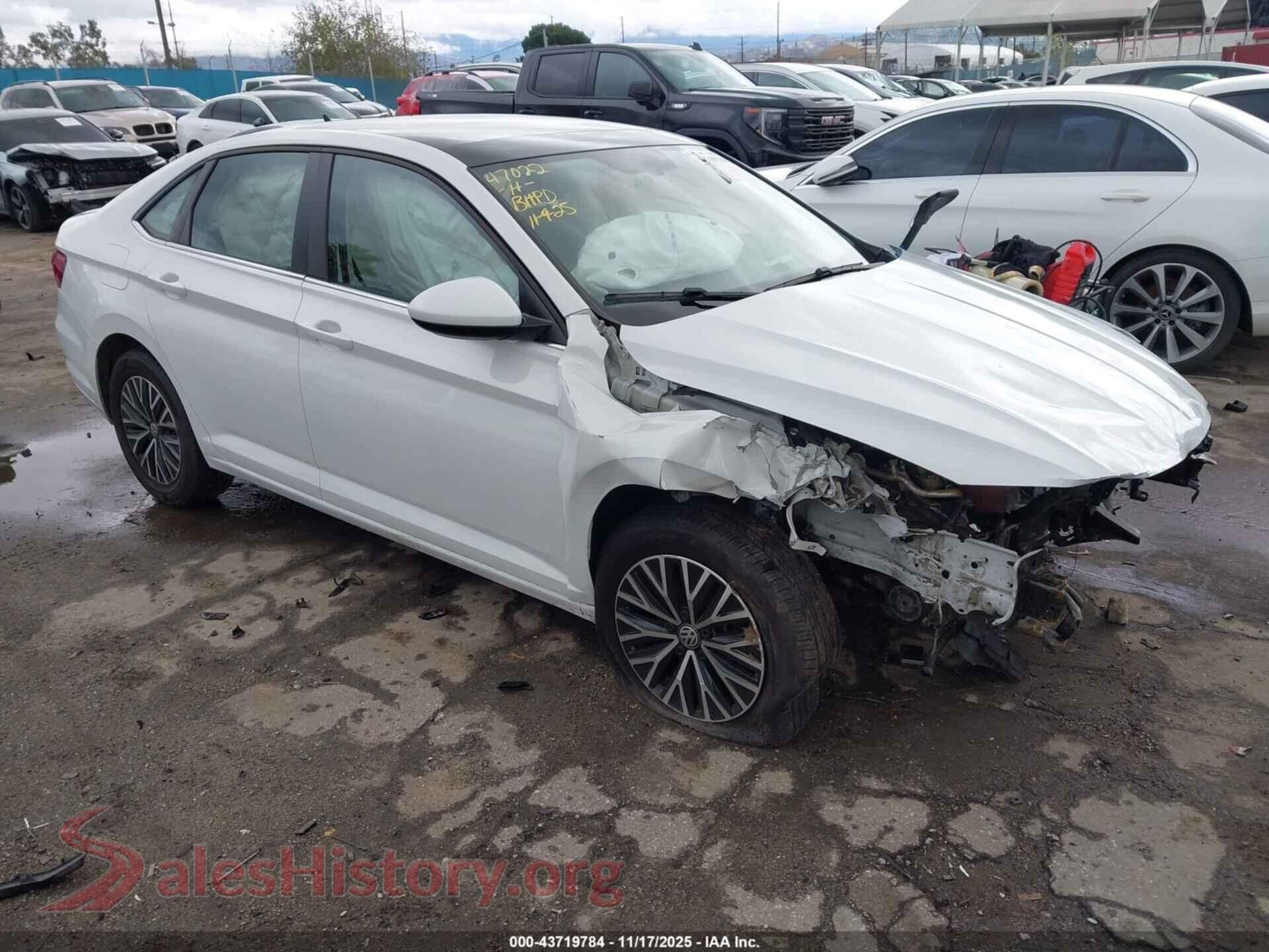 2021 VOLKSWAGEN JETTA — VIN 3VWC57BU6MM096420