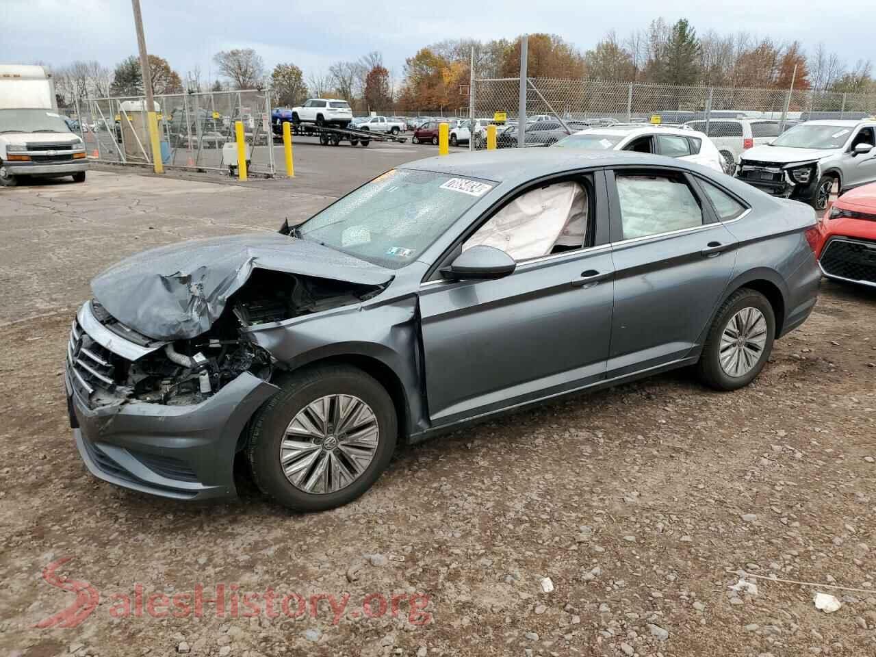 2019 VOLKSWAGEN JETTA — VIN 3VWC57BU7KM020461