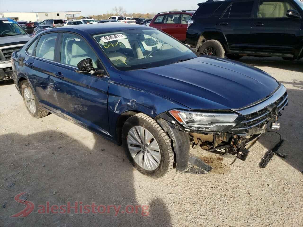 2019 VOLKSWAGEN JETTA — VIN 3VWC57BU7KM041231