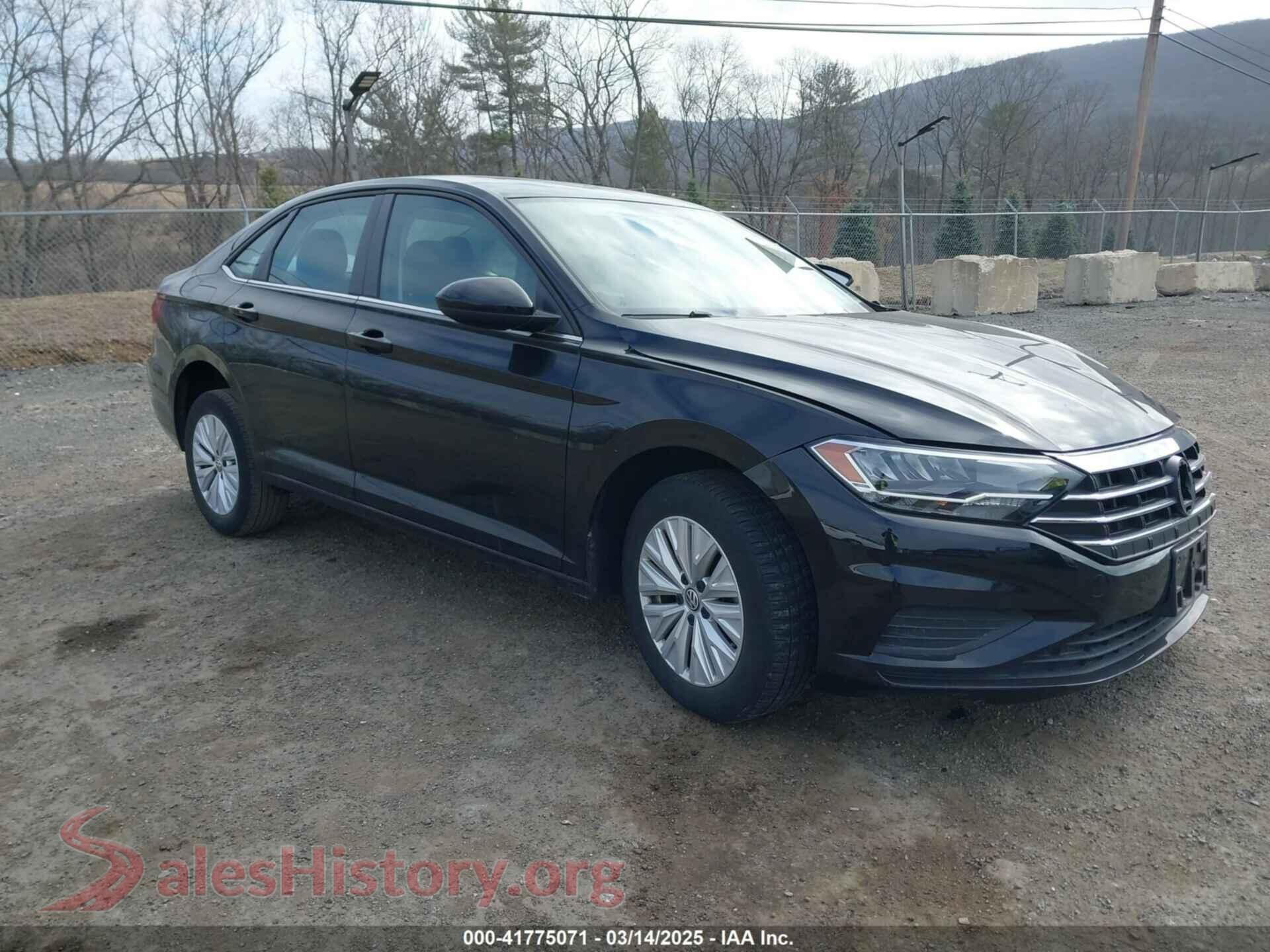 2019 VOLKSWAGEN JETTA — VIN 3VWC57BU7KM084757