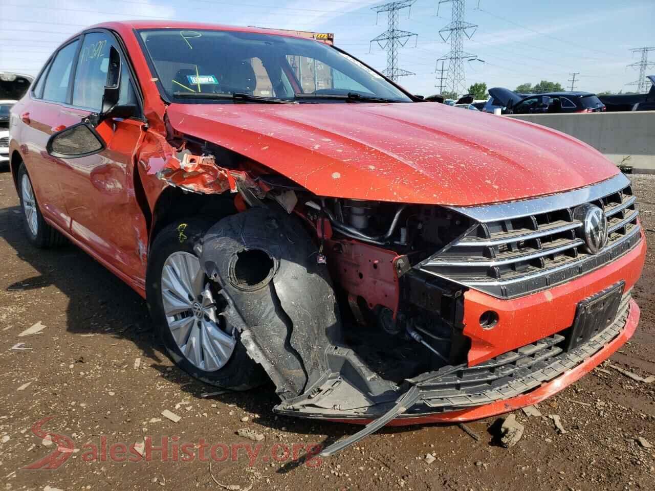 2019 VOLKSWAGEN JETTA — VIN 3VWC57BU7KM085701