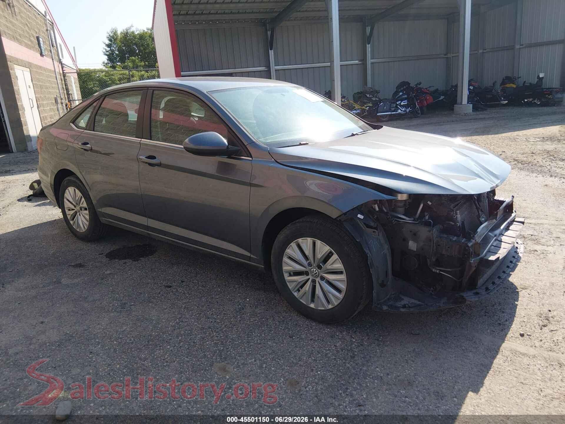2020 VOLKSWAGEN JETTA — VIN 3VWC57BU7LM080998