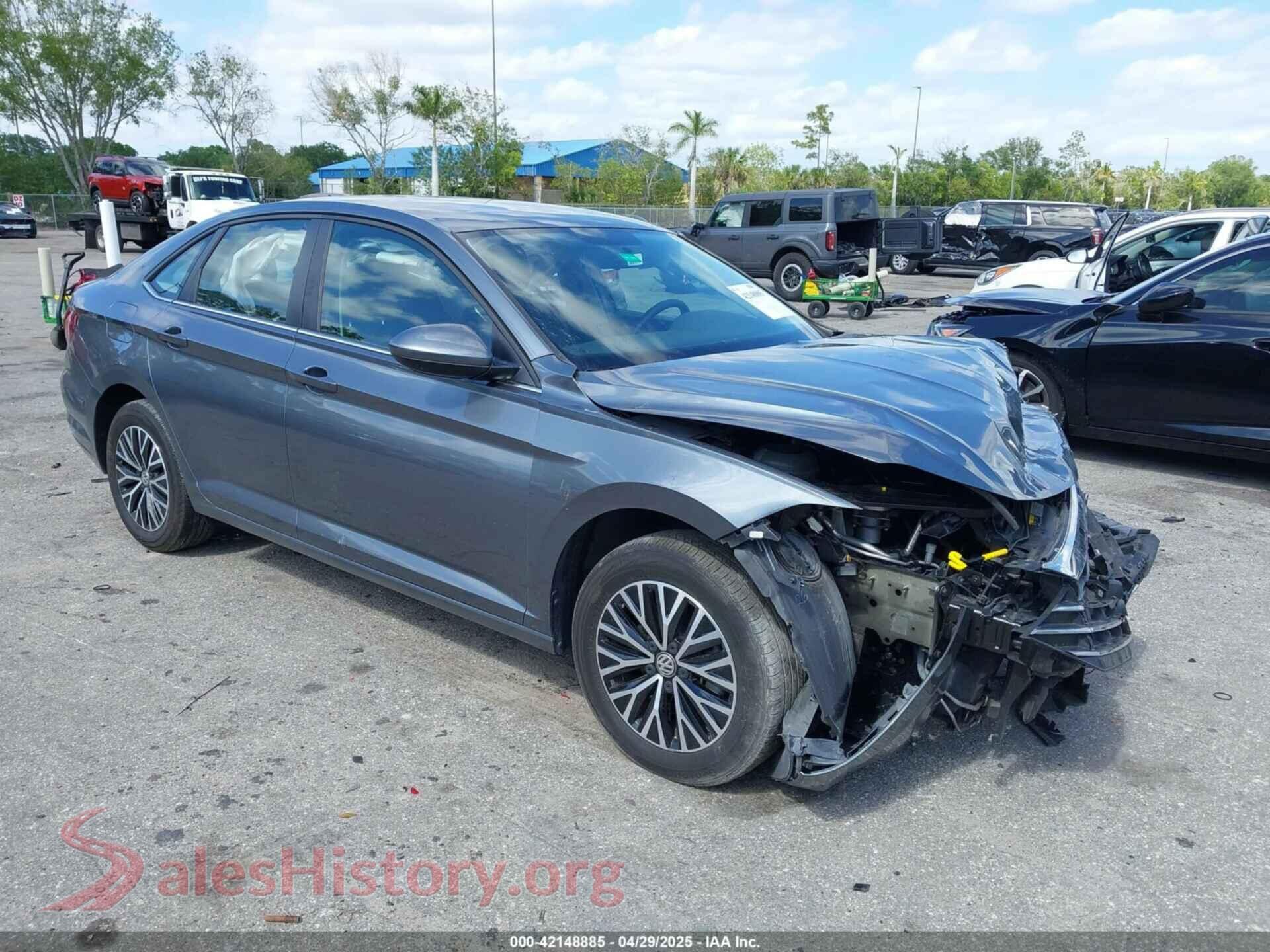 2021 VOLKSWAGEN JETTA — VIN 3VWC57BU7MM013061