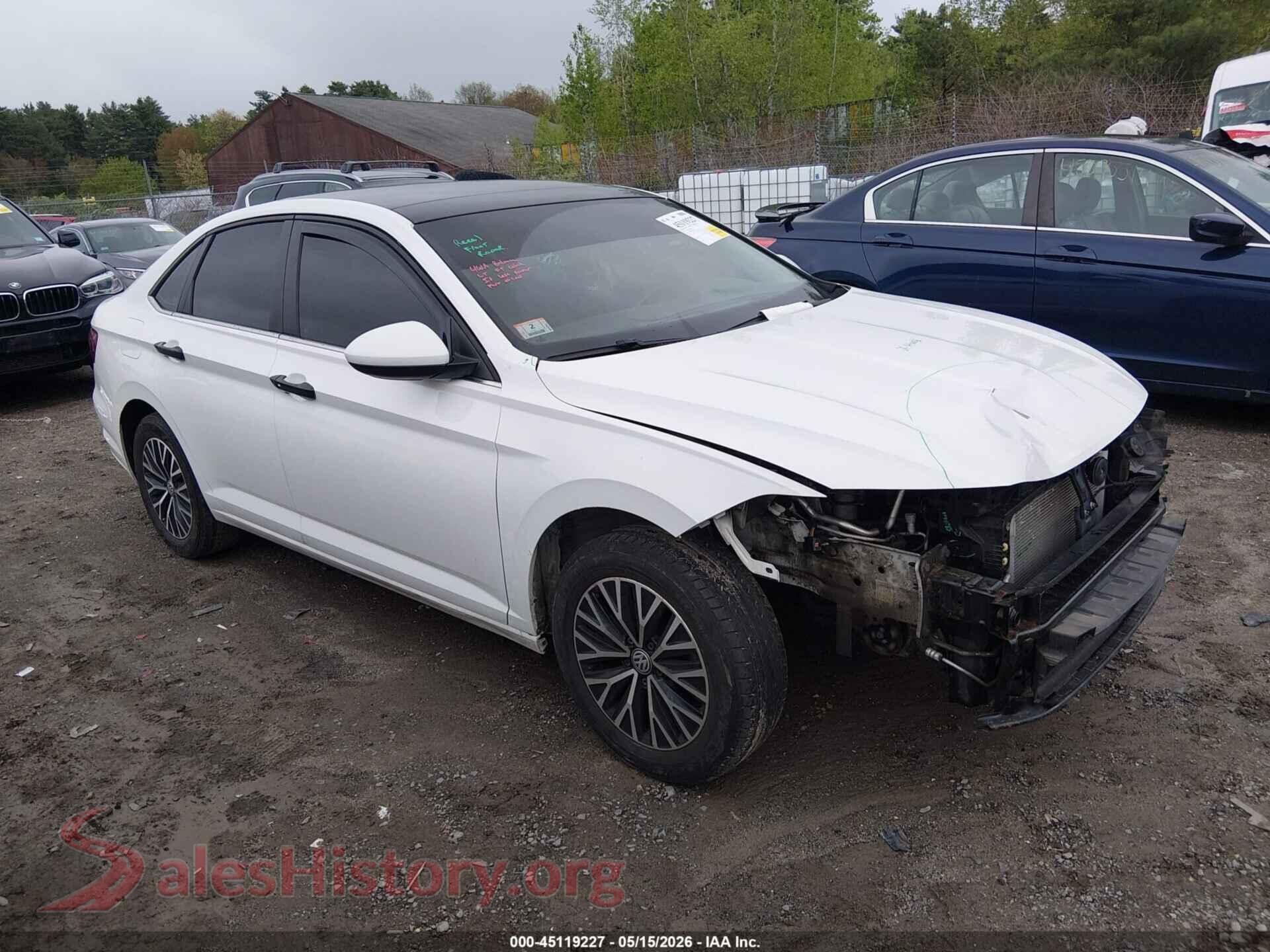 2021 VOLKSWAGEN JETTA — VIN 3VWC57BU8MM036140