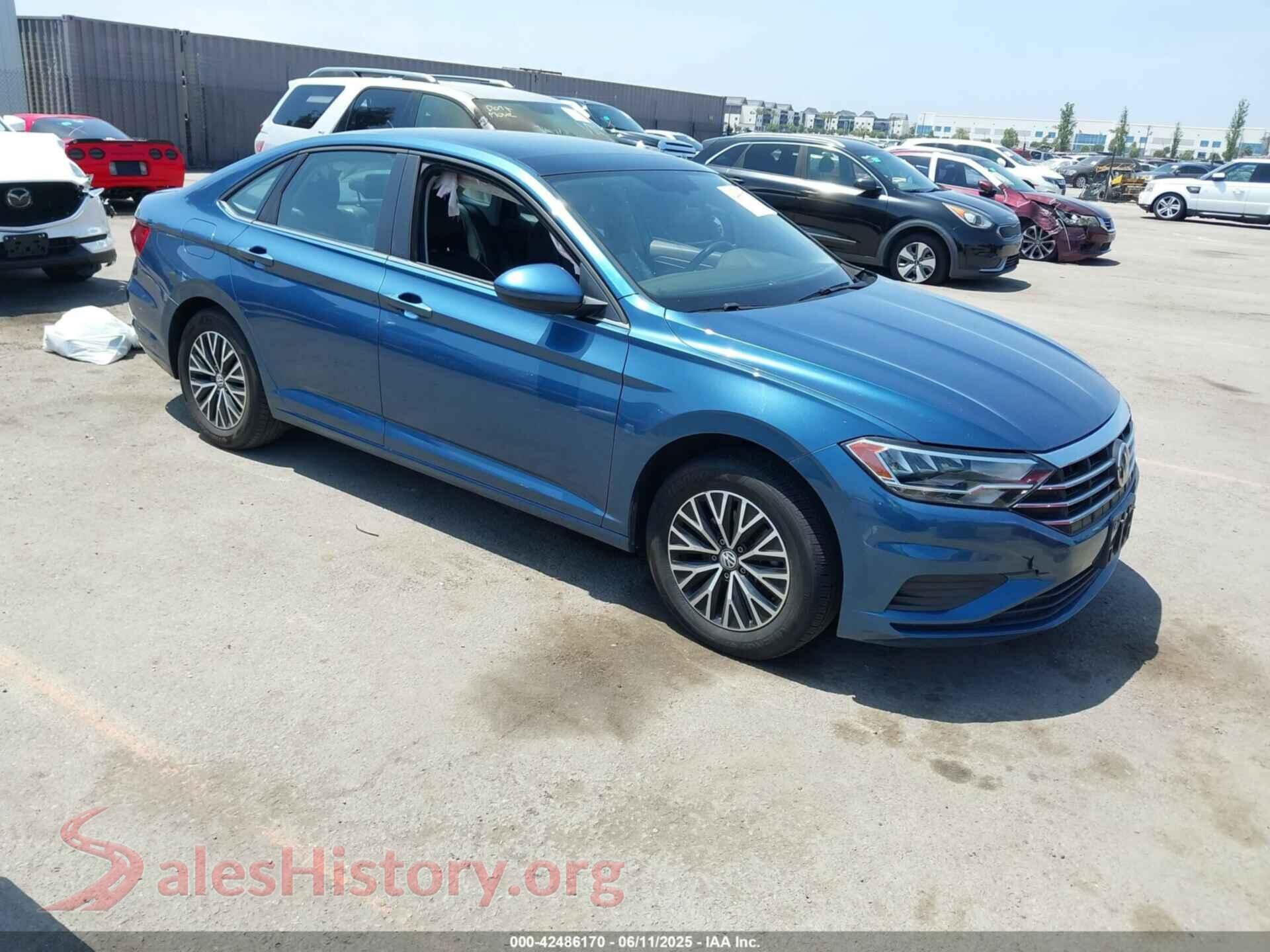 2021 VOLKSWAGEN JETTA — VIN 3VWC57BU8MM049860