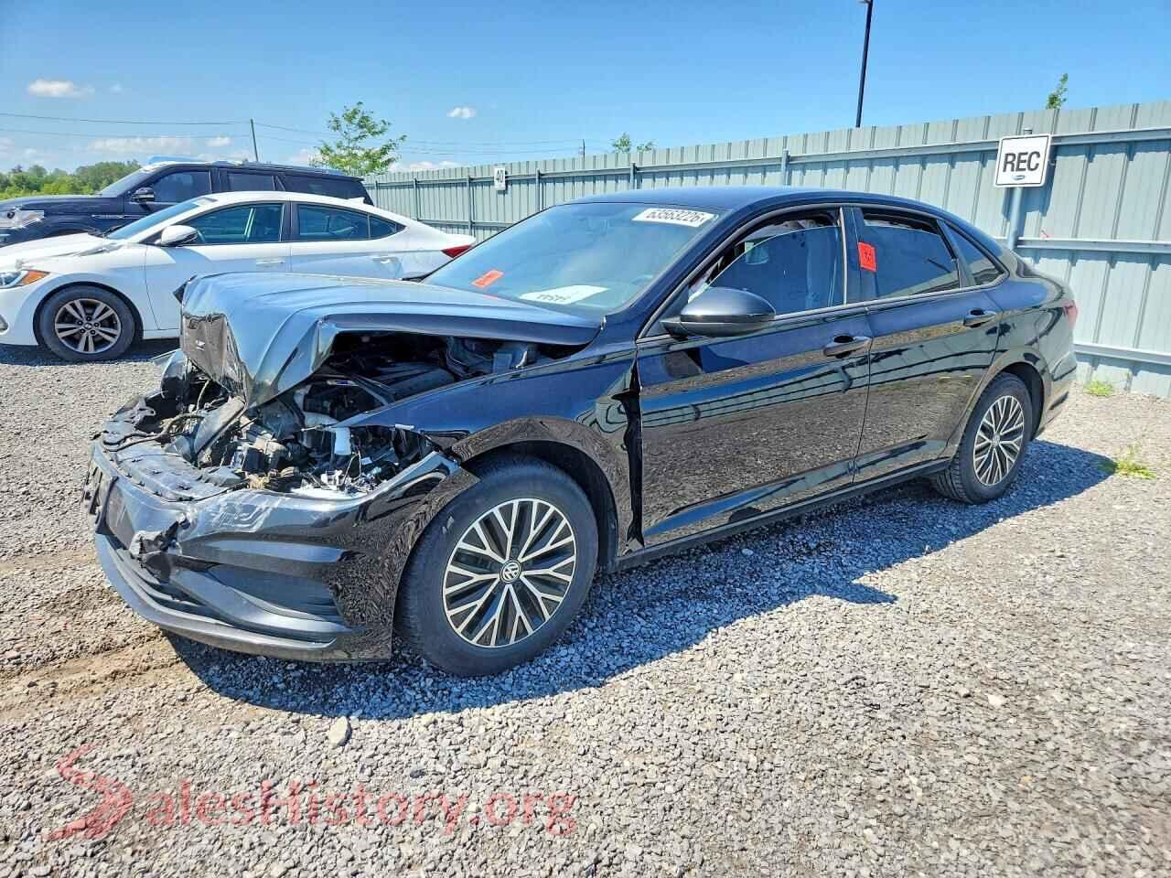 2021 VOLKSWAGEN JETTA — VIN 3VWC57BU8MM075830