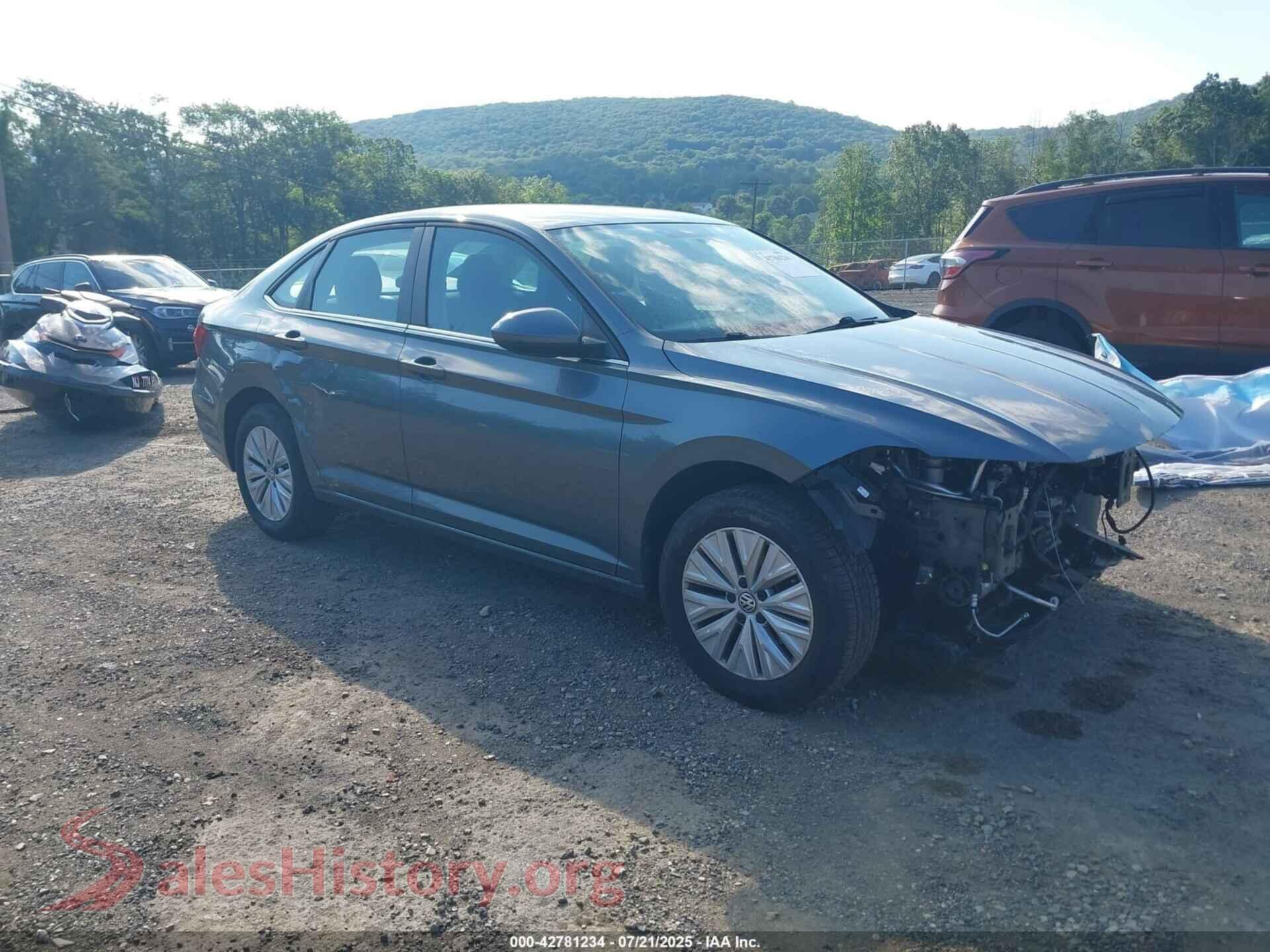 2019 VOLKSWAGEN JETTA — VIN 3VWC57BU9KM086185