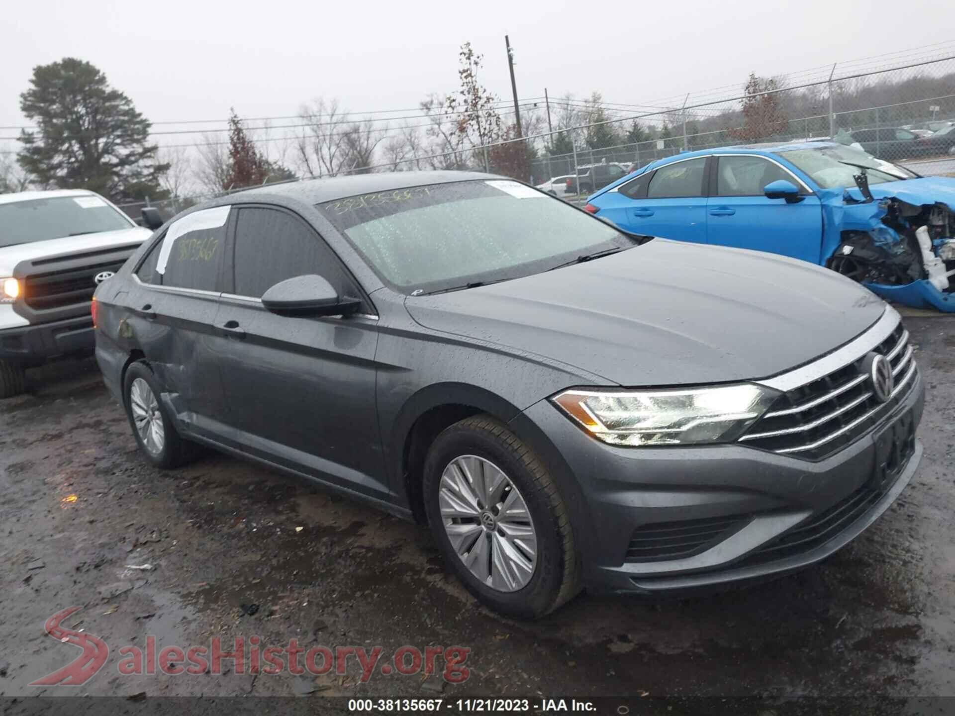 2019 VOLKSWAGEN JETTA — VIN 3VWC57BU9KM087238