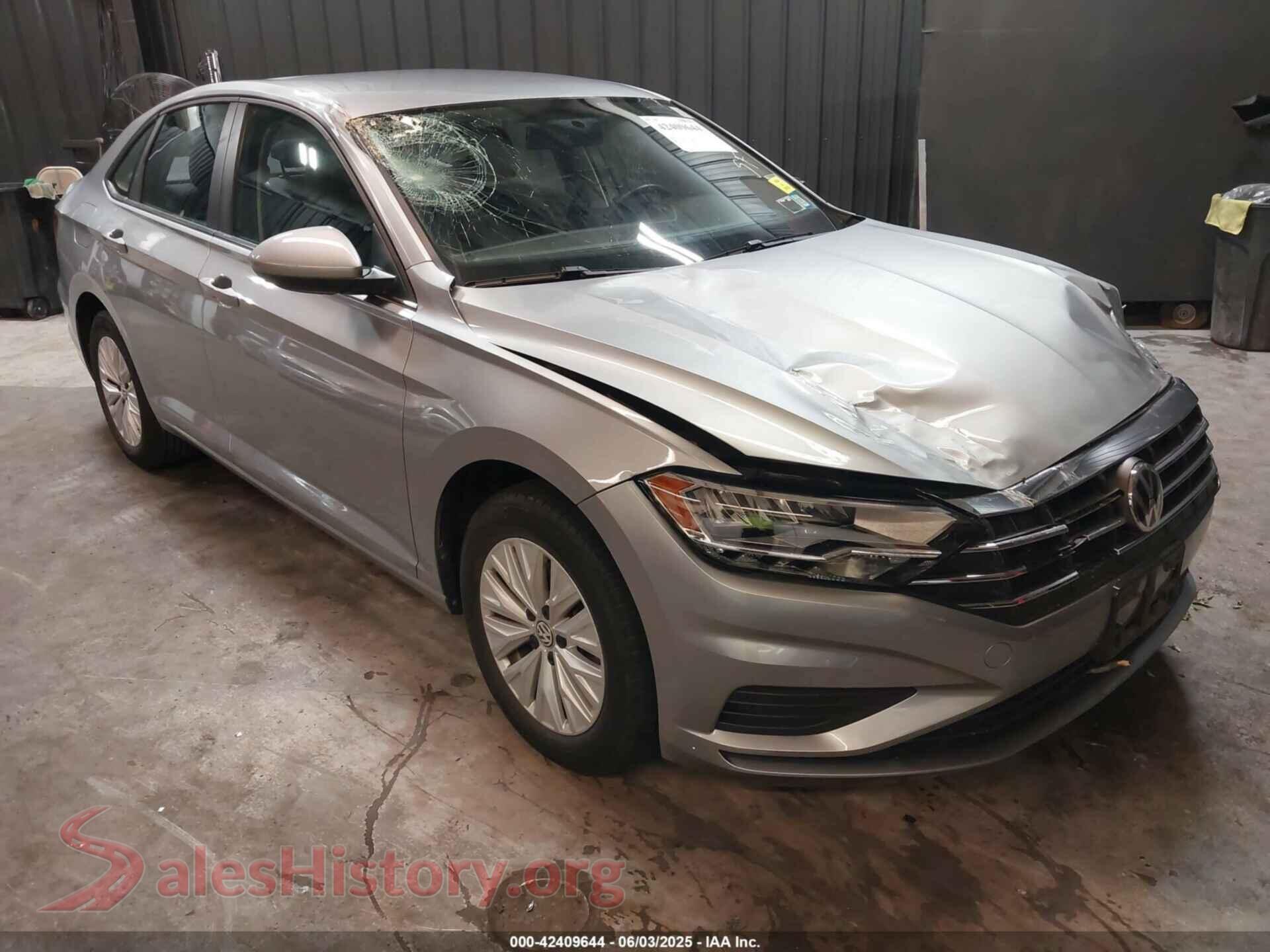 2019 VOLKSWAGEN JETTA — VIN 3VWC57BU9KM228972