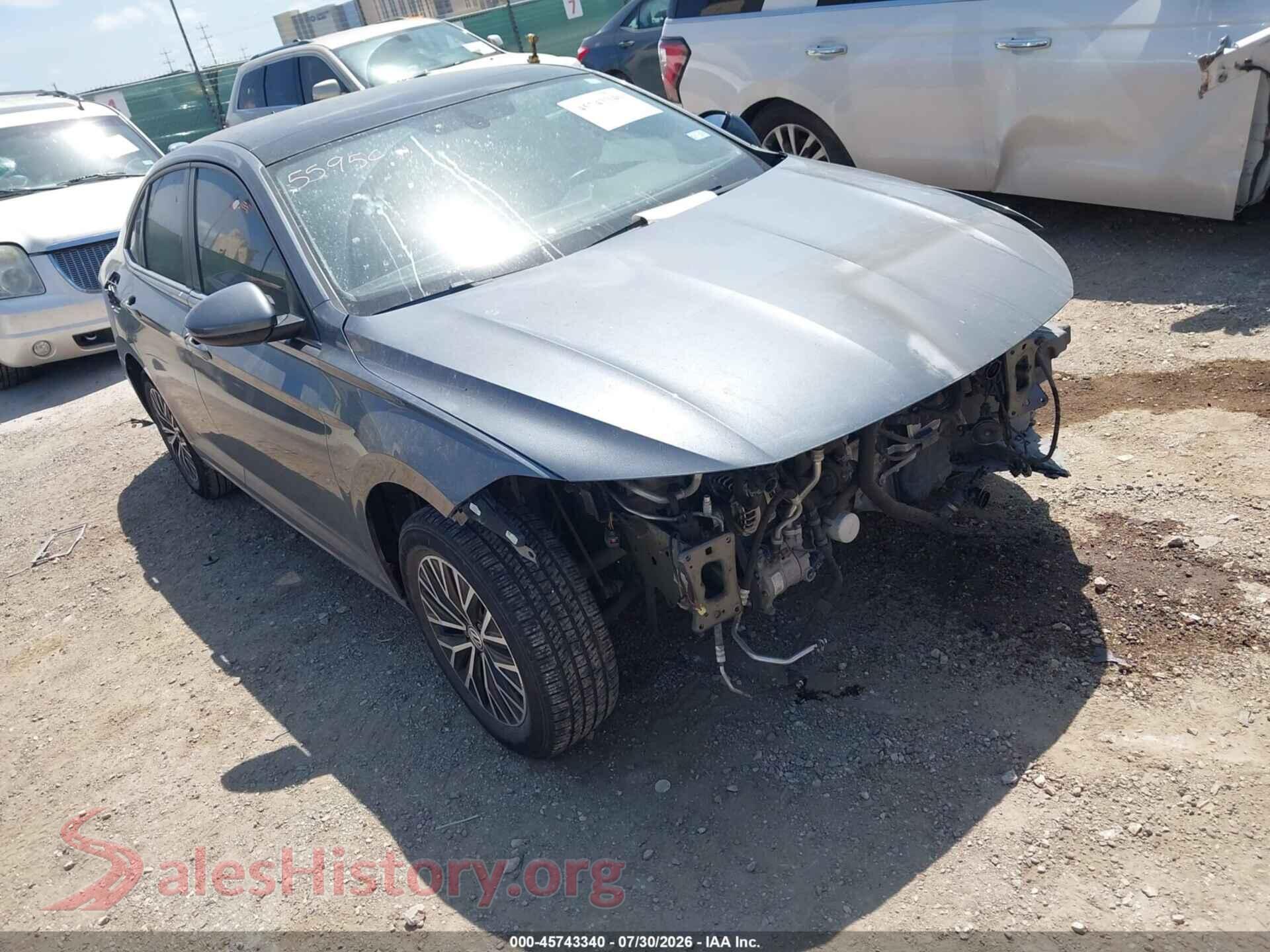 2021 VOLKSWAGEN JETTA — VIN 3VWC57BU9MM039435