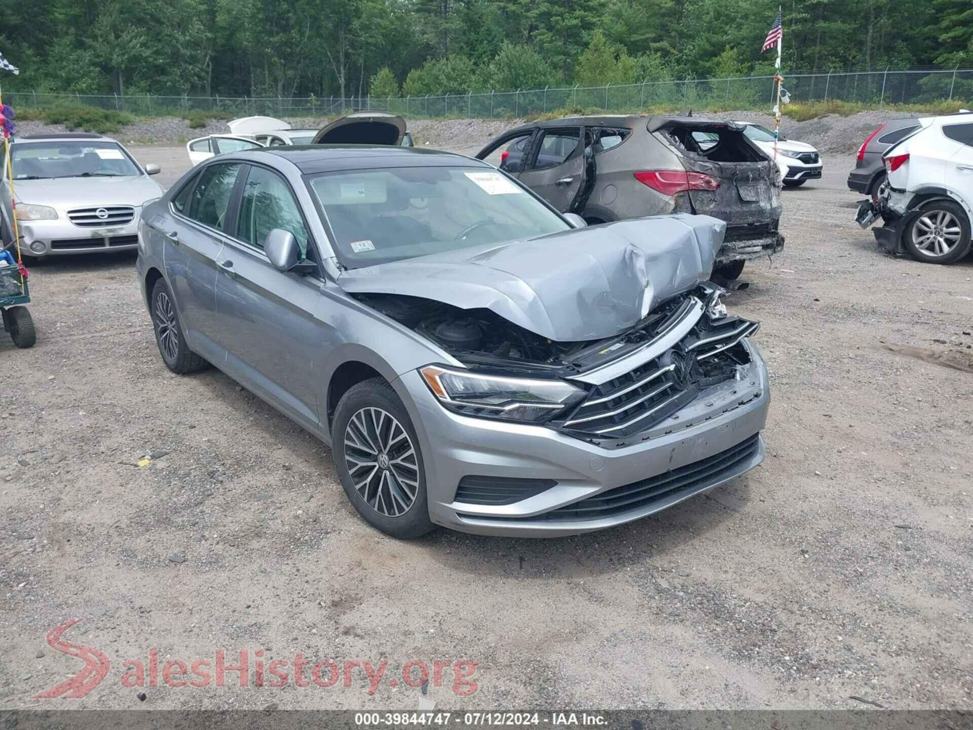 2019 VOLKSWAGEN JETTA — VIN 3VWC57BUXKM242363