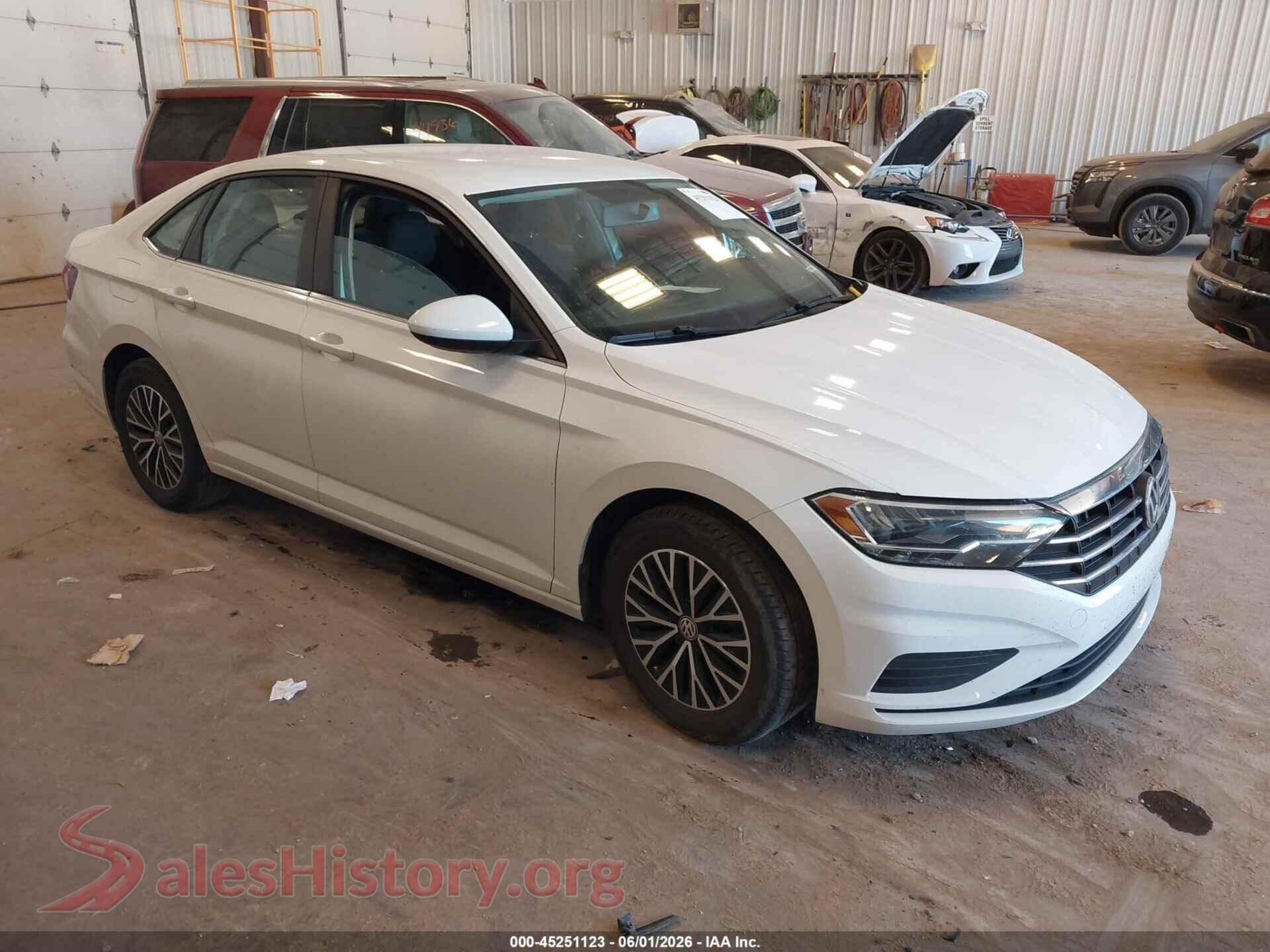 2021 VOLKSWAGEN JETTA — VIN 3VWC57BUXMM013314