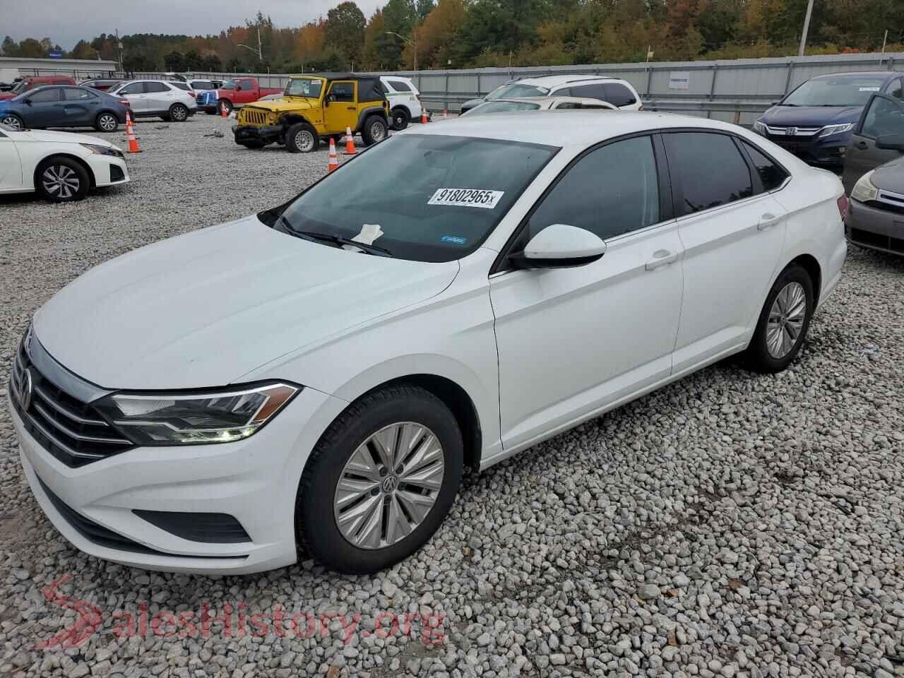 2019 VOLKSWAGEN JETTA — VIN 3VWCB7BU0KM199662