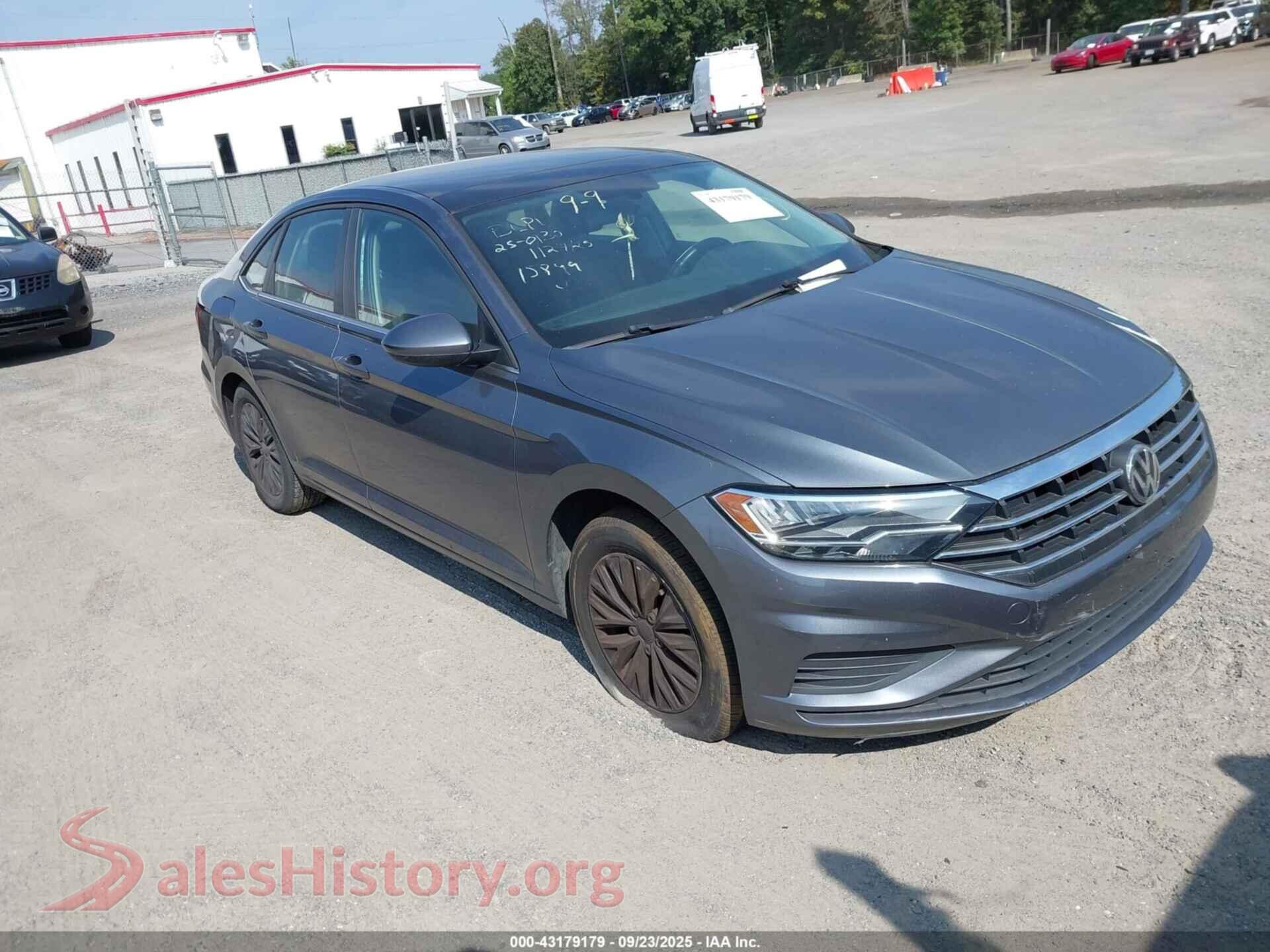 2019 VOLKSWAGEN JETTA — VIN 3VWCB7BU1KM158991