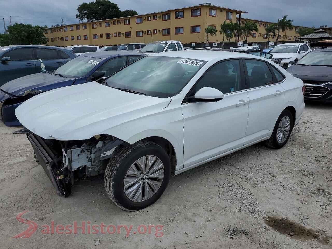 2019 VOLKSWAGEN JETTA — VIN 3VWCB7BU1KM239487