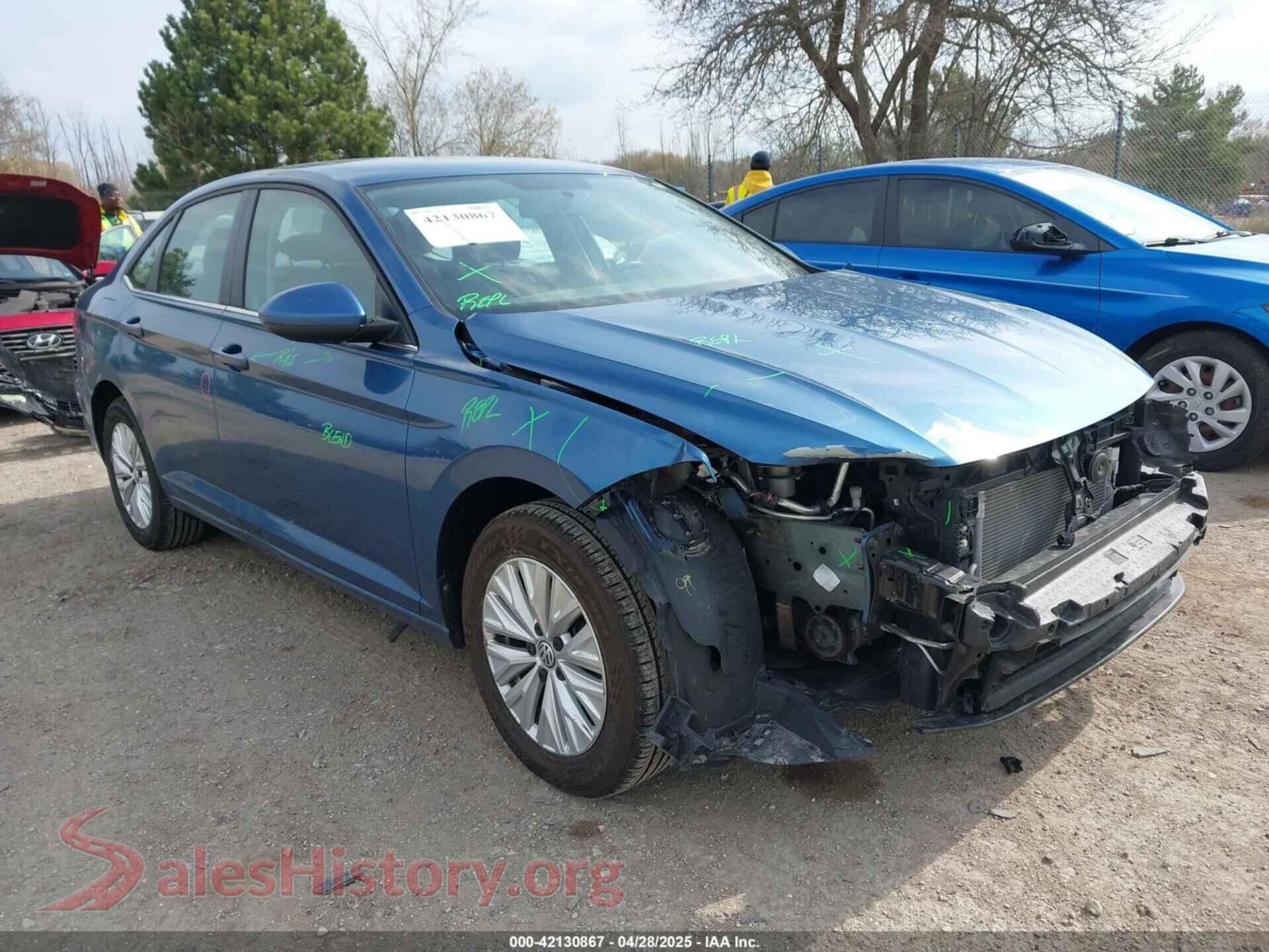 2020 VOLKSWAGEN JETTA — VIN 3VWCB7BU1LM051957